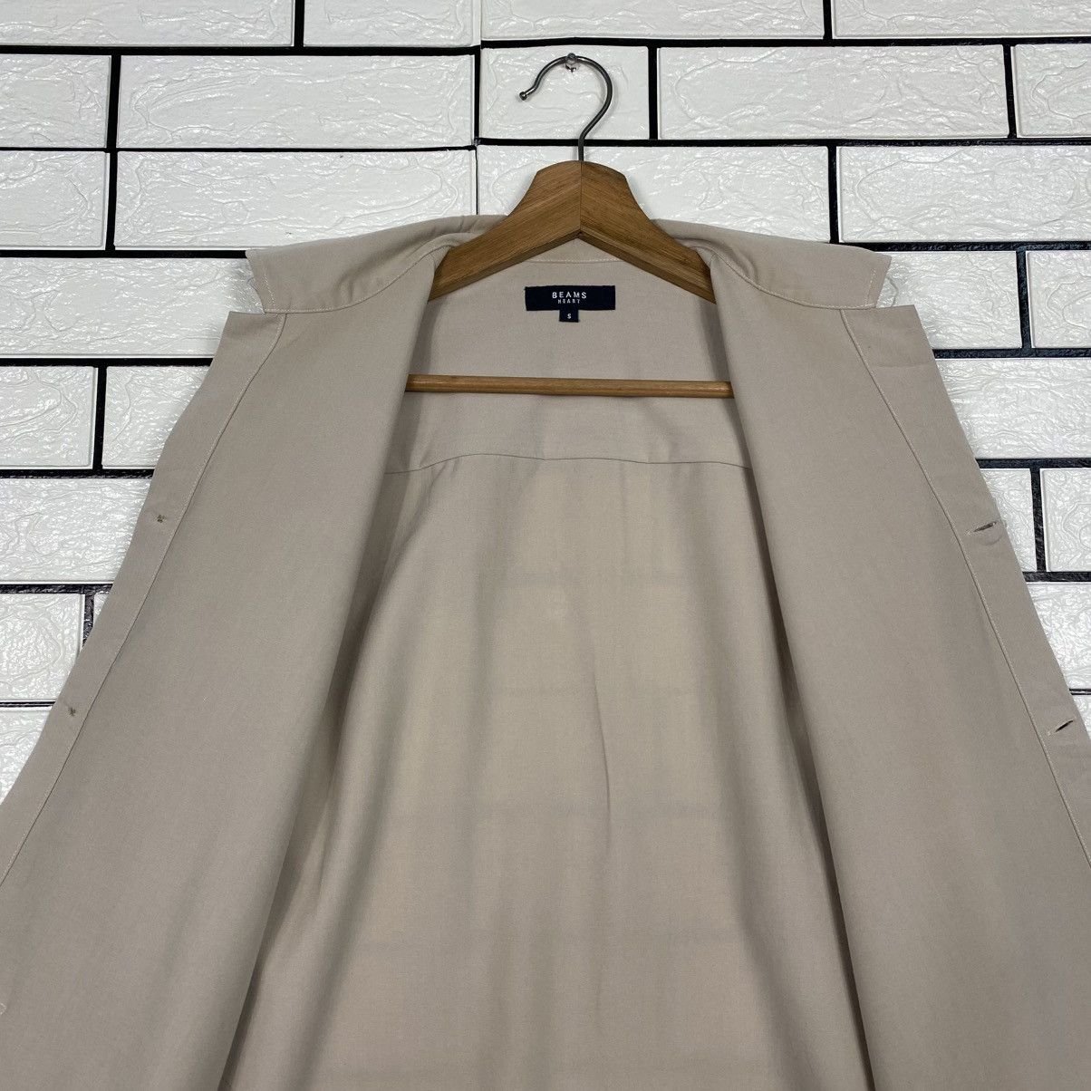 Beams Japan 📌Vintage Button Jacket Beams Heart Size US S / EU 44-46 / 1 - 13 Thumbnail