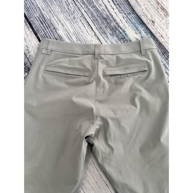 Lululemon Lululemon Men's ABC Slim Performance Pants - Light Gray Size US 31 - 5 Thumbnail