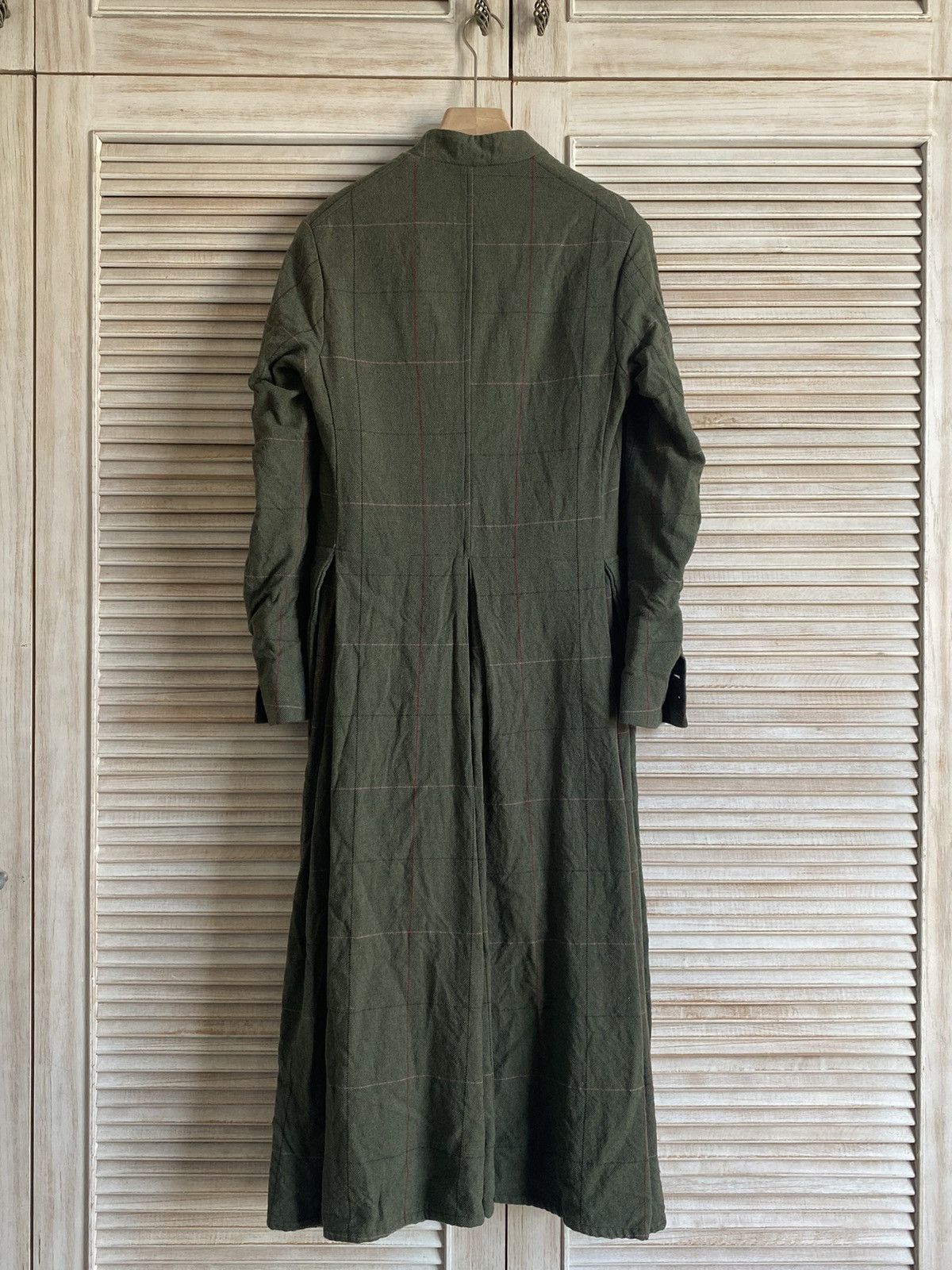Paul Harnden Shoemakers Paul Harnden Plaid Priest Long Coat Size US S / EU 44-46 / 1 - 4 Thumbnail