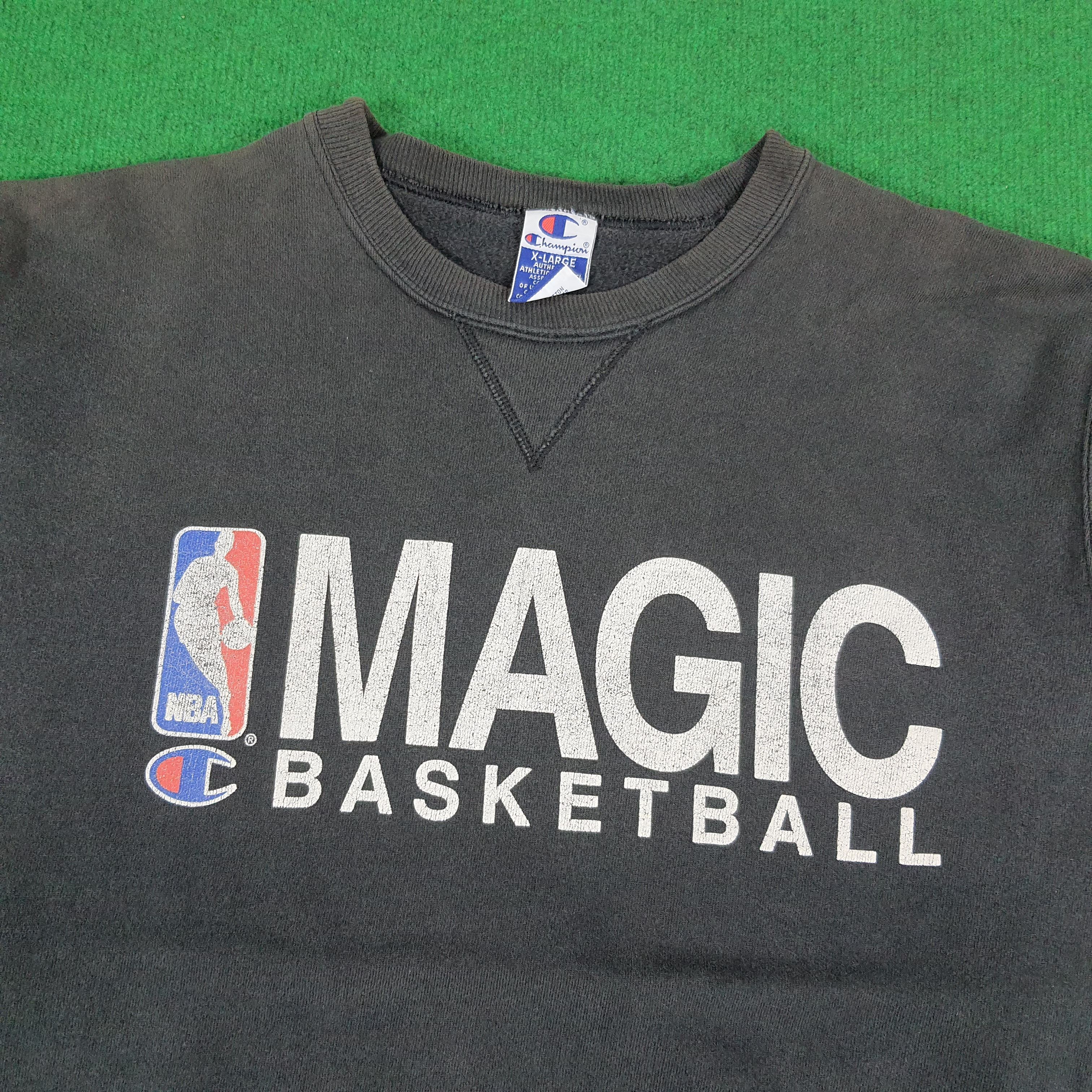 Champion × NBA Vintage NBA Champion Magic Basketball Hoodies Size US L / EU 52-54 / 3 - 2 Thumbnail