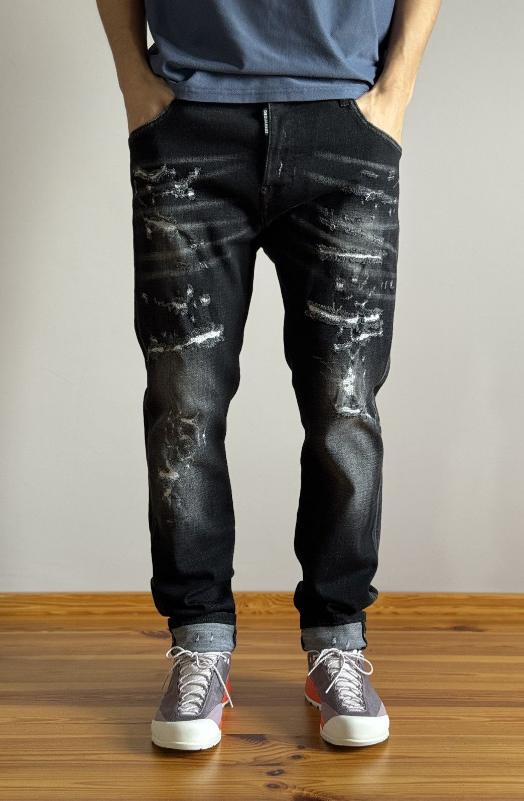 Dsquared2 Dsquared2 Distressed Denim Pants Jeans 52 Size US 33 - 7 Thumbnail