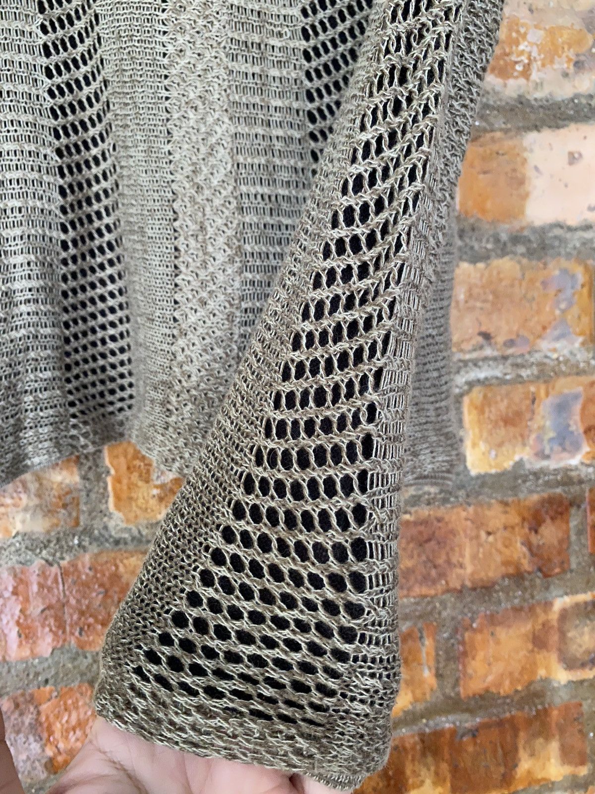 General Research × Japanese Brand × Slick SLICK Japan Mesh spider Web Knit Size US S / EU 44-46 / 1 - 13 Thumbnail