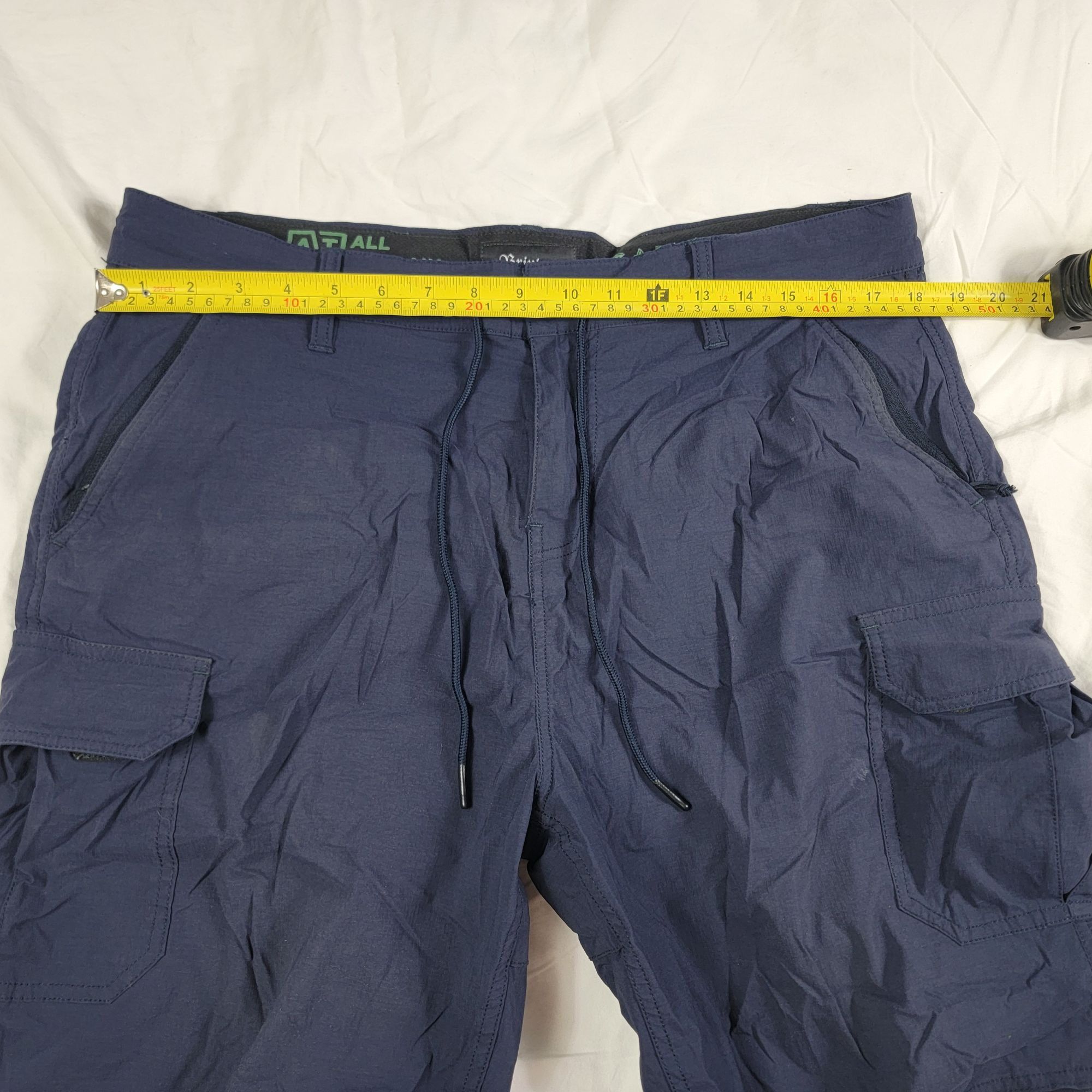 Brixton Brixton All Terrain Mens 34 Blue Cargo Shorts Quick Dry Stre Size US 34 / EU 50 - 8 Thumbnail
