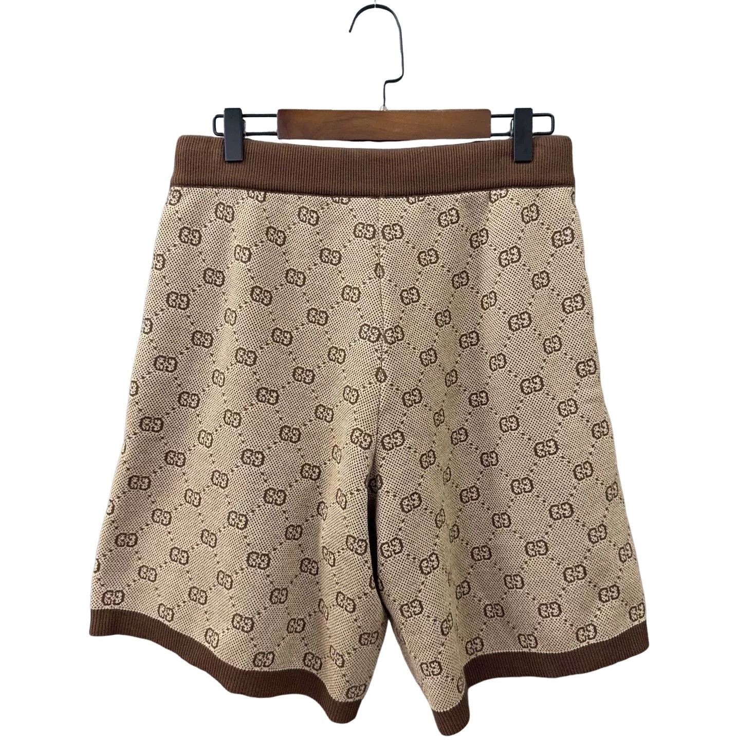 Gucci Gucci Monogram Knit Shorts Size S Size US 30 / EU 46 - 1 Thumbnail