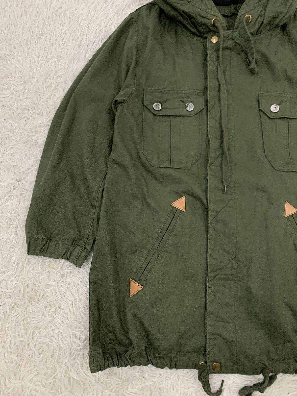 mercibeaucoup Mercibeaucoup by Issey Miyake Jacket Hooded Military Style Size US M / EU 48-50 / 2 - 3 Thumbnail