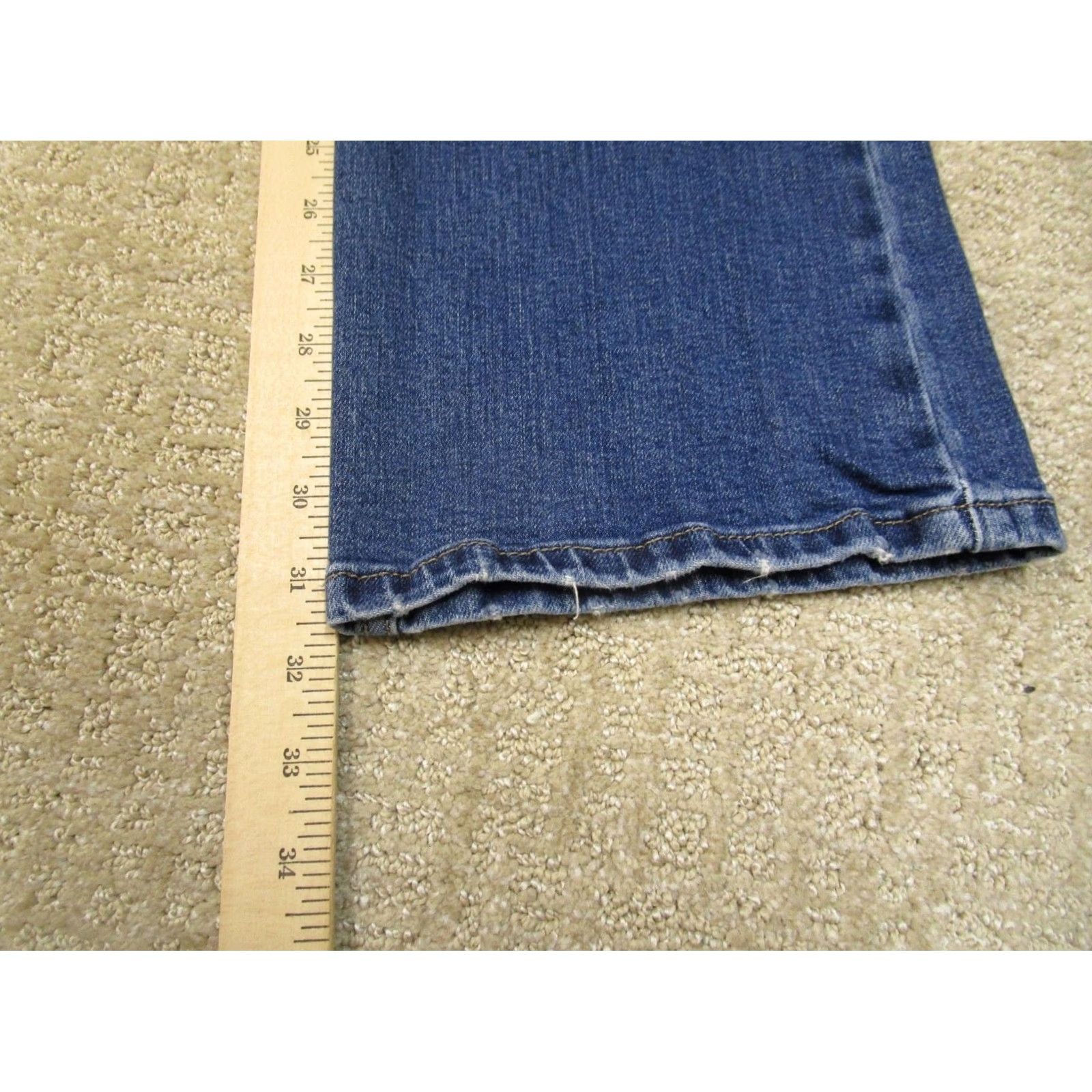 Wrangler Wrangler Jeans Women blue Mid Rise Bootcut Denim 5-Pocket 32in Inseam Regular Fit Cowboy Style Jeans Women Size 28" / US 6 / IT 42 - 7 Thumbnail