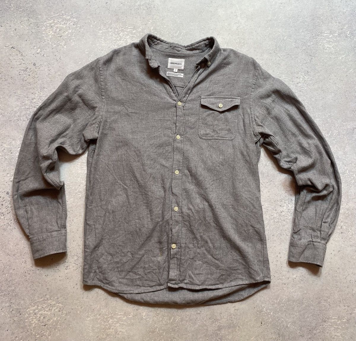 Norse Projects Norse Projects Mens Gray Shirt Size US L / EU 52-54 / 3 - 1 Thumbnail