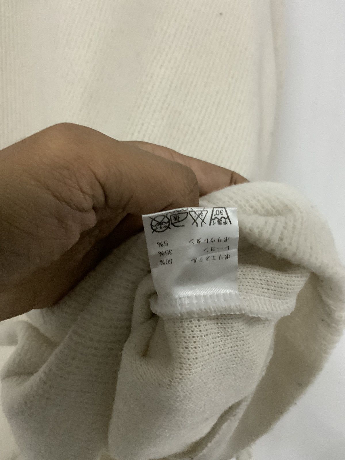 Japanese Brand ANAP White V collar Knit Sweater Size US M / EU 48-50 / 2 - 8 Thumbnail