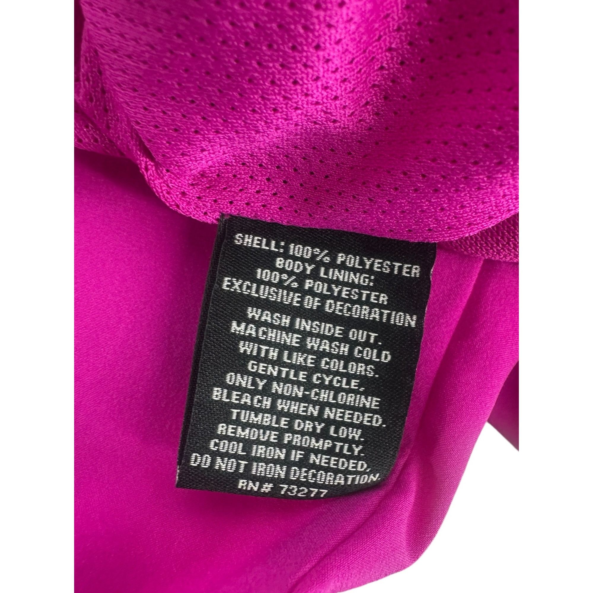 Fila Fila Jacket - Fuchsia Pink Ruched Athleisure - Size XS Size XS / US 0-2 / IT 36-38 - 7 Thumbnail