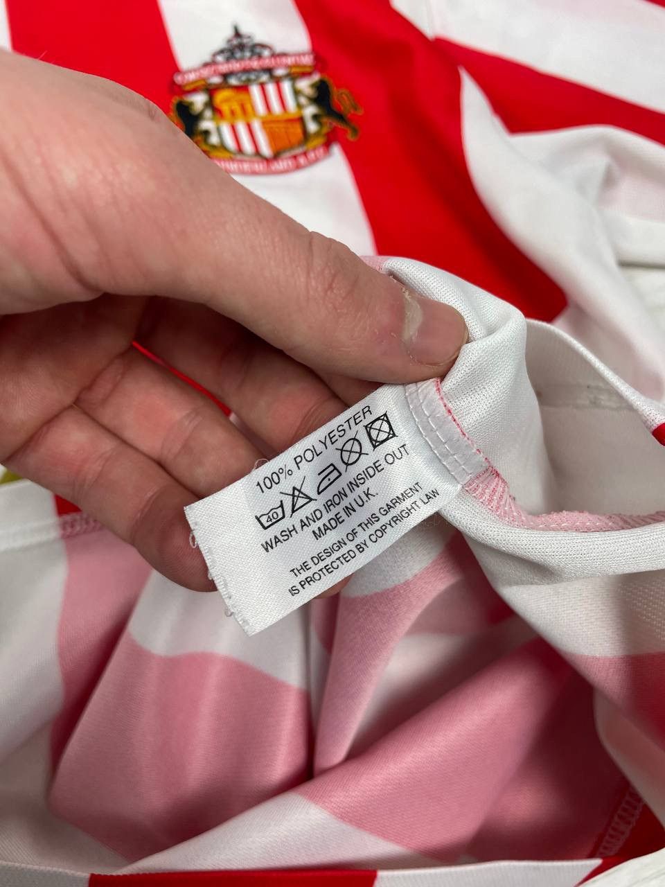 Asics Vintage Asics Sunderland 1999 2000 Home Soccer Shirt Jersey Size US M / EU 48-50 / 2 - 11 Thumbnail