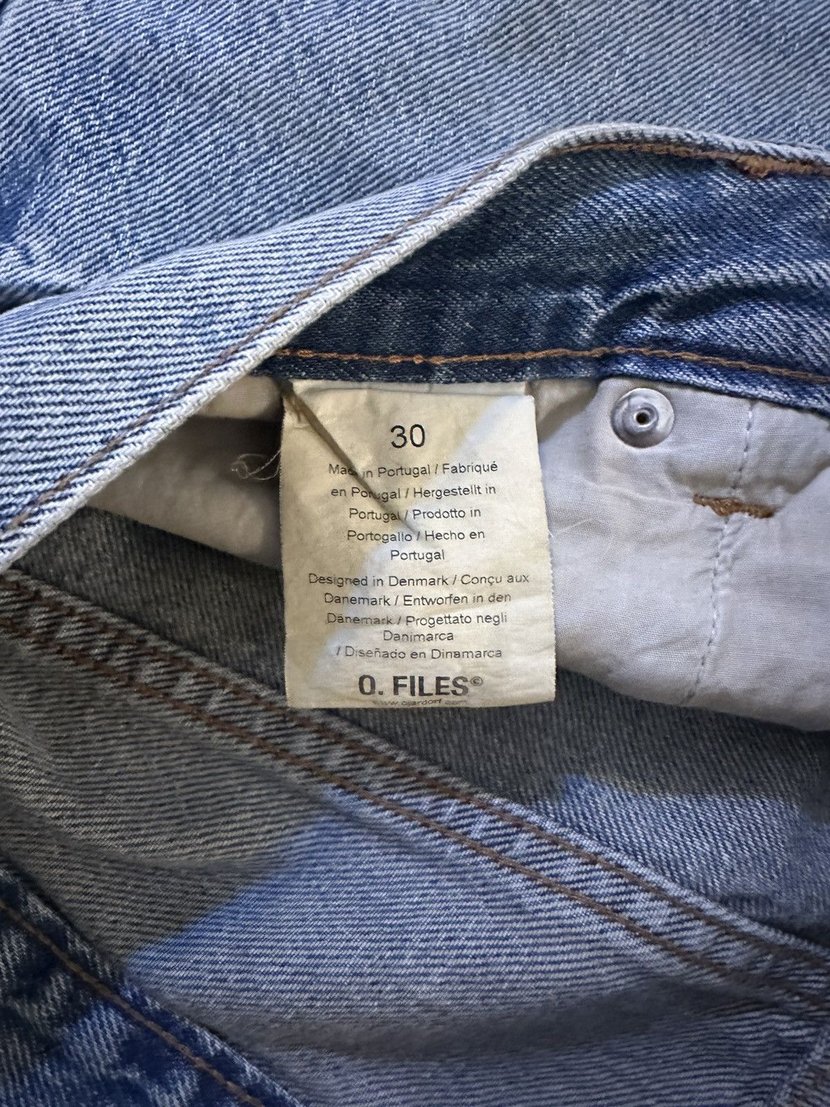 Ojardorf O. Files 969 Vintage Indigo Denim Size US 31 - 6 Thumbnail