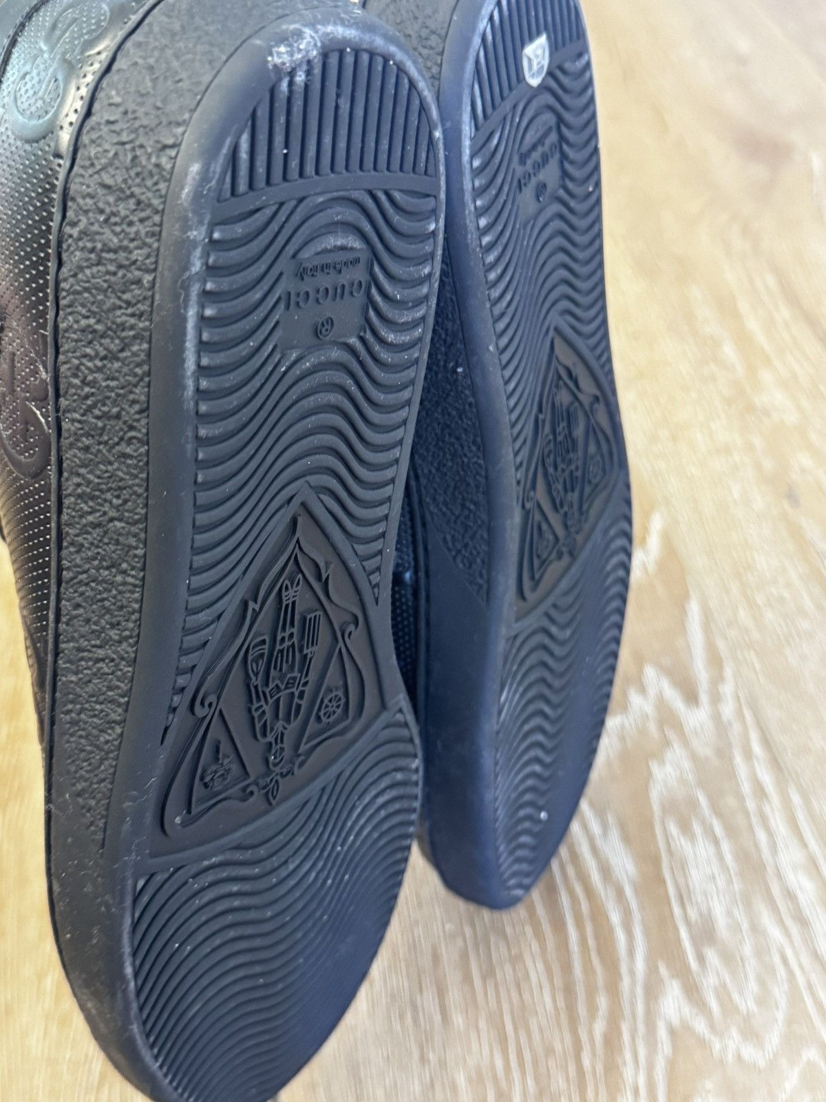 Gucci Gucci Black Ace GG Embossed Size US 7 / EU 40 - 5 Thumbnail