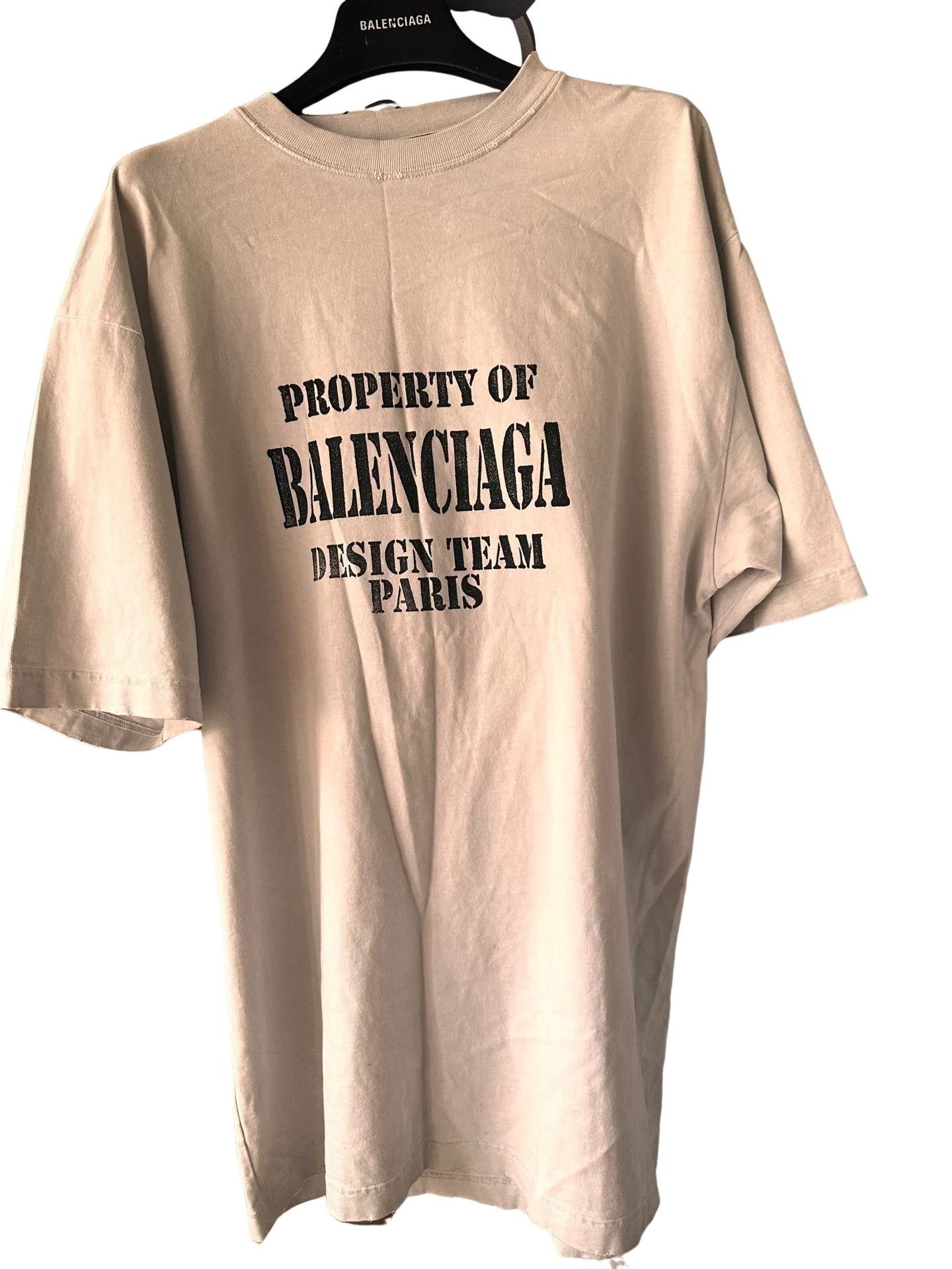 Balenciaga Balenciaga Slogan Print T-Shirt XS Size US XS / EU 42 / 0 - 1 Thumbnail