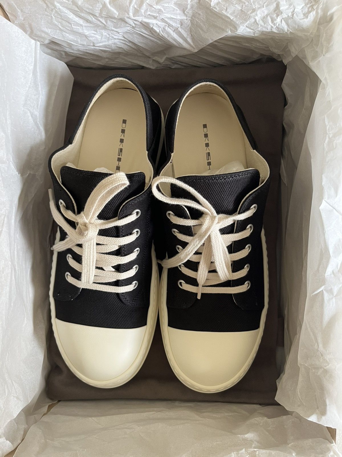 Rick Owens Drkshdw Rick Owens Drkshdw Slip-on Sneakers Ramones Size US 9 / EU 42 - 9 Thumbnail