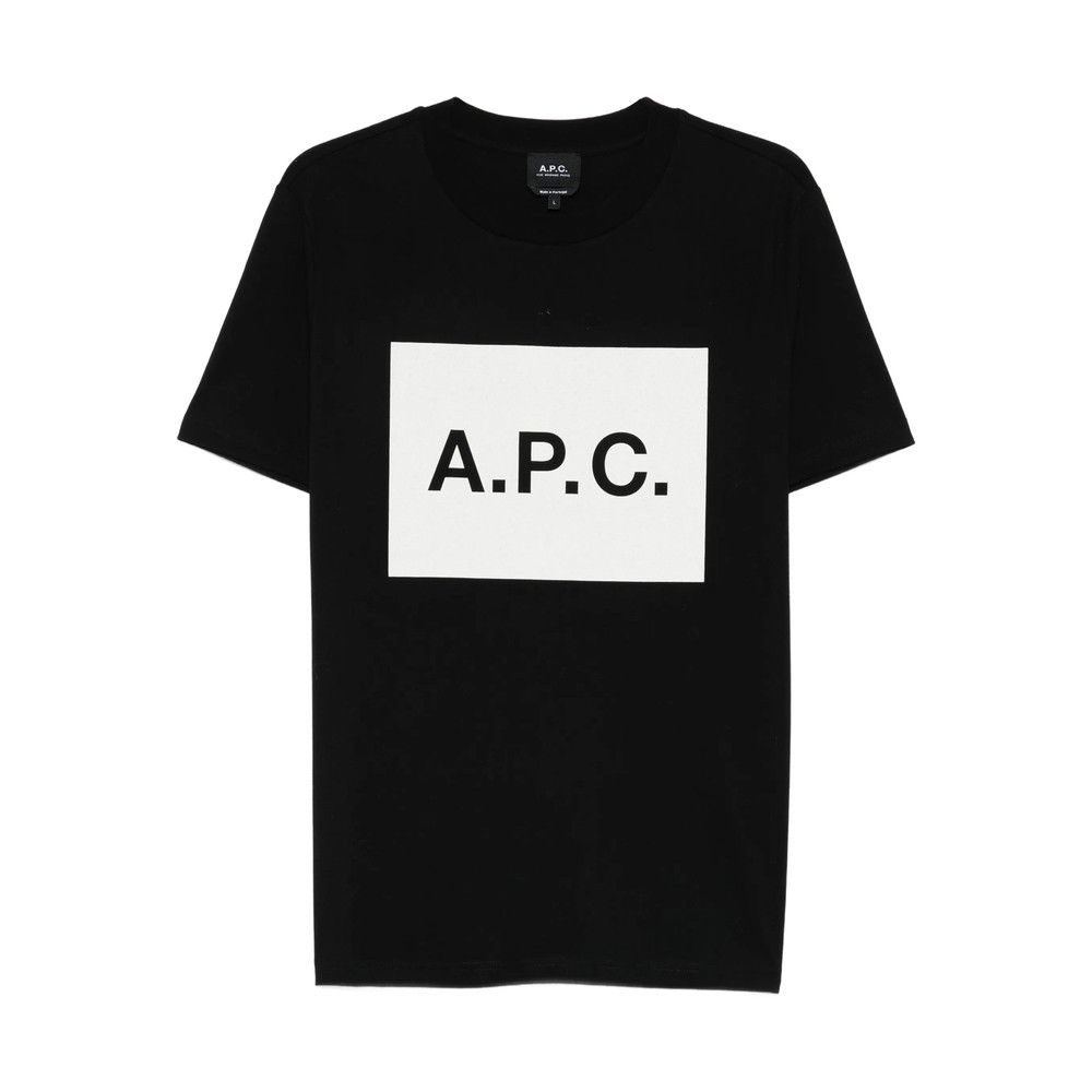 A.p.c. BLACK T-Shirts & Vests - T-Shirts