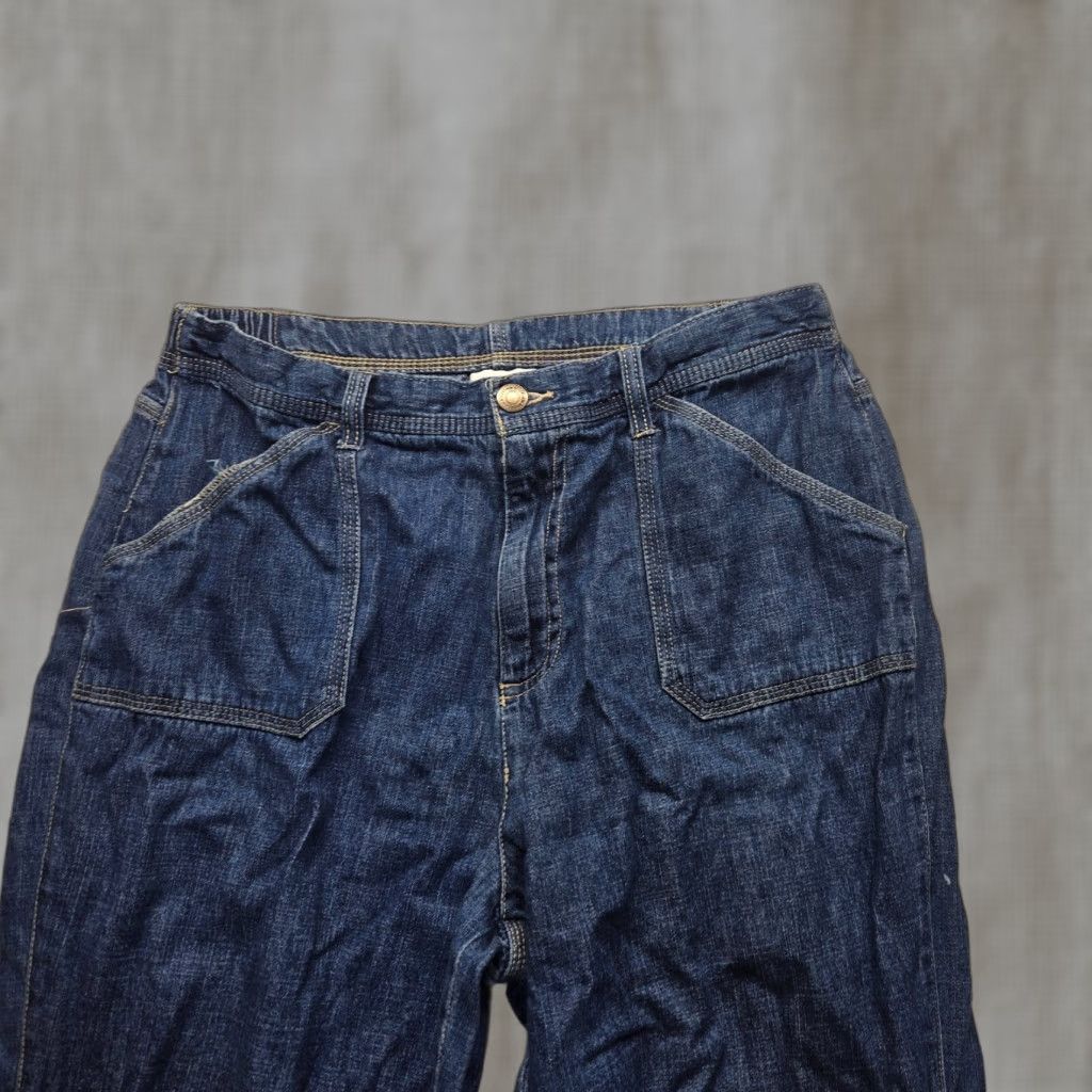 Denime Kim Rogers Denim Blue Jeans Pants Capris Ankle Button Adult Women's Size 12 Size 34" / US 12 / IT 48 - 1 Thumbnail