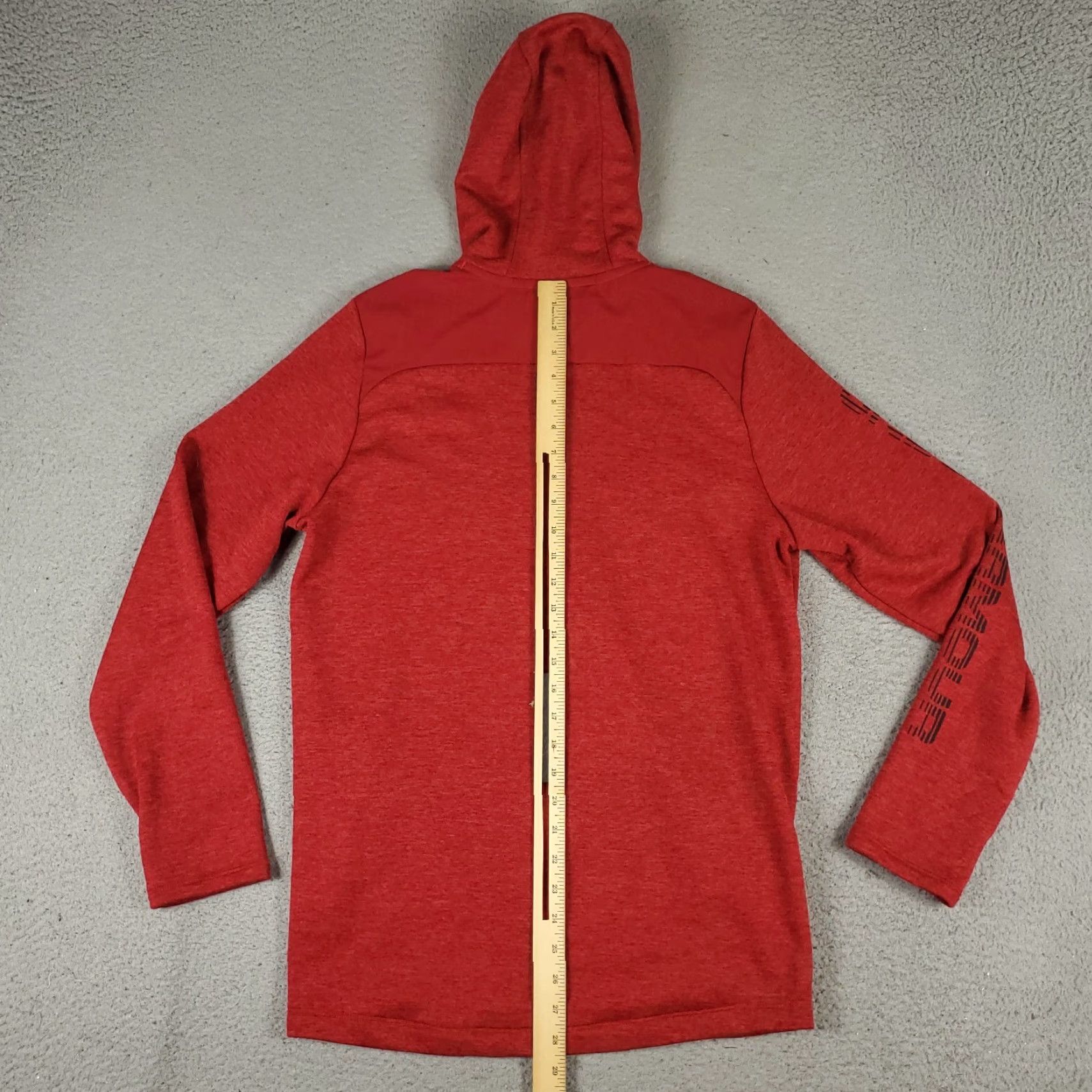 Under Armour Under Armour Hoodie Mens Small Red Casual Pullover Sweatshirt Sweater Size US S / EU 44-46 / 1 - 5 Thumbnail