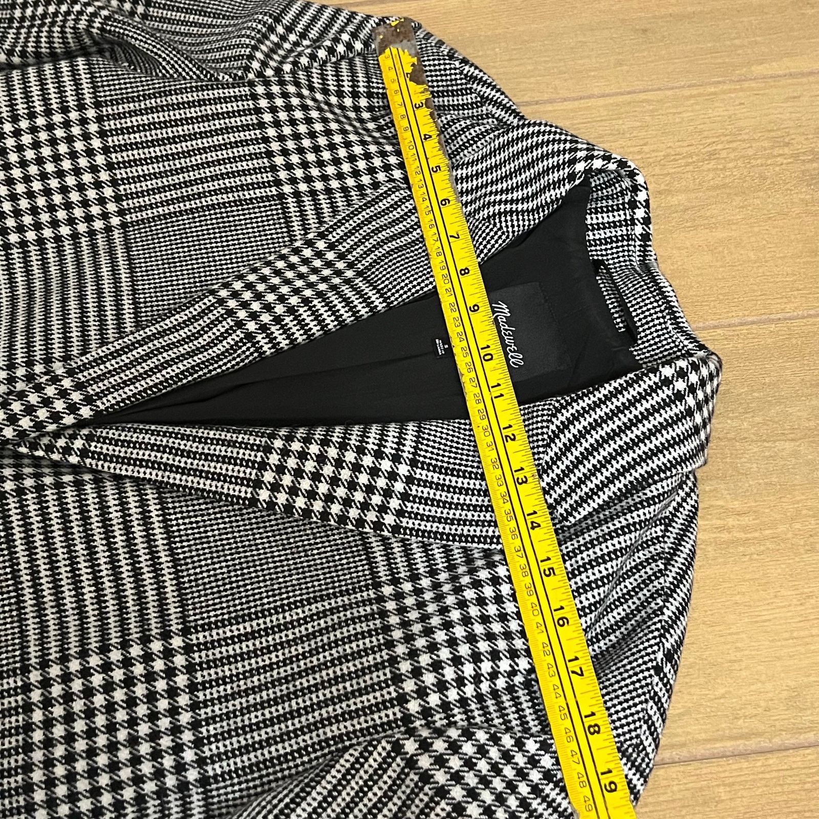 Madewell Madewell Oversized Dorset Blazer Jacket Sz S Wool Blend Size S / US 4 / IT 40 - 9 Thumbnail