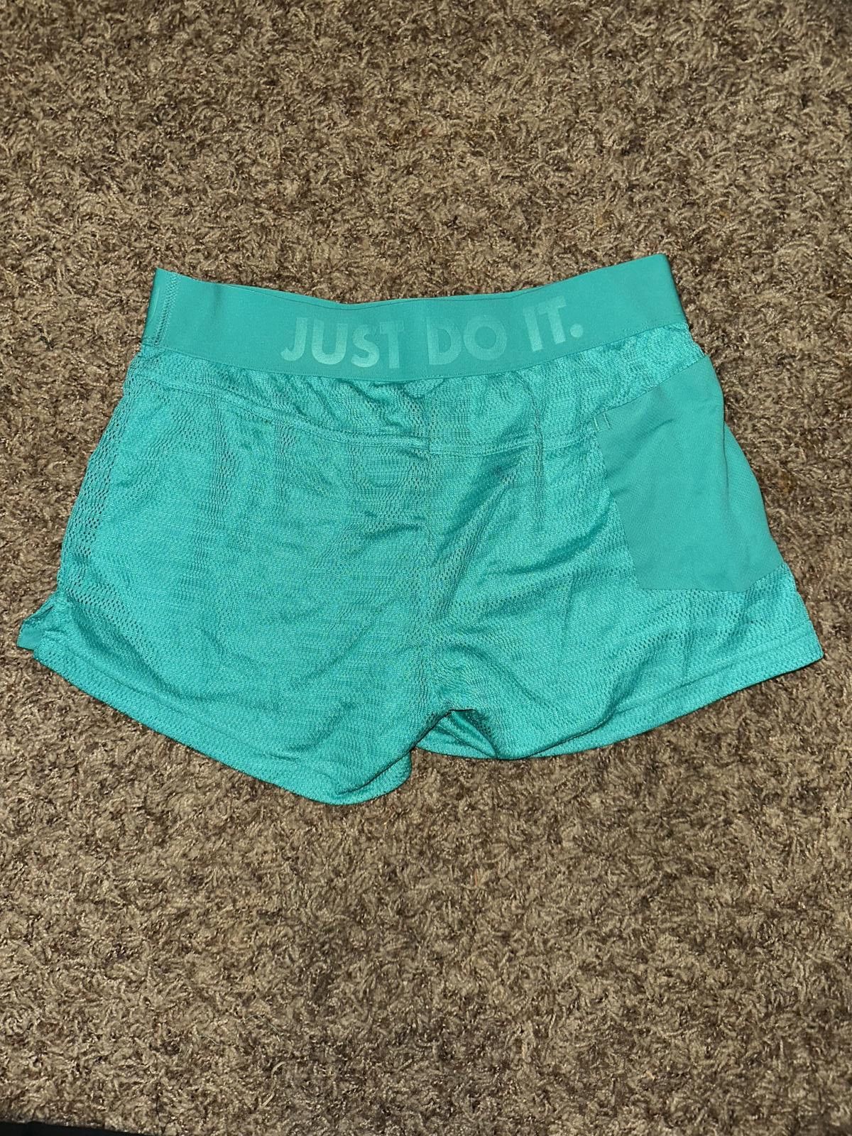 Nike Nike Shorts Running Just Do It Training Purple Mesh Shorts Size 26" / US 2 / IT 38 - 4 Thumbnail