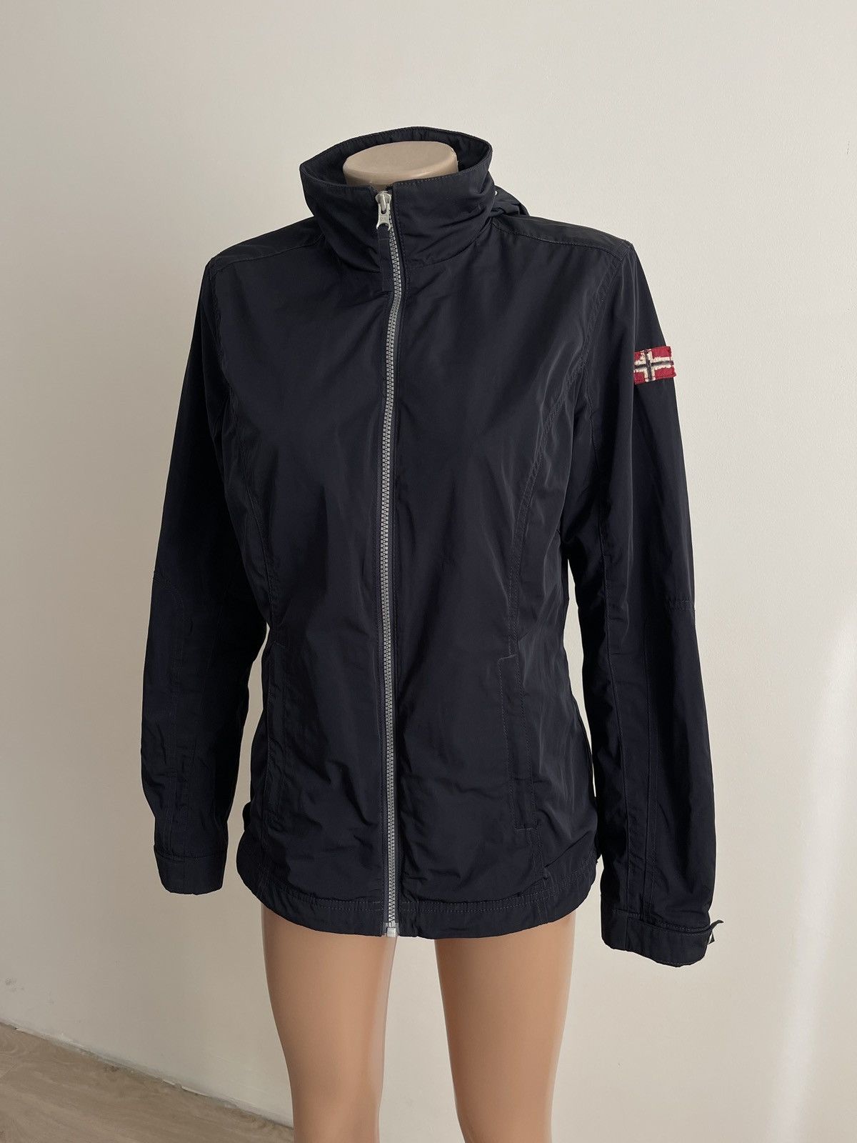 Napapijri NAPAPIJRI WINBREAKER woman jacket blue Size M / US 6-8 / IT 42-44 - 1 Thumbnail