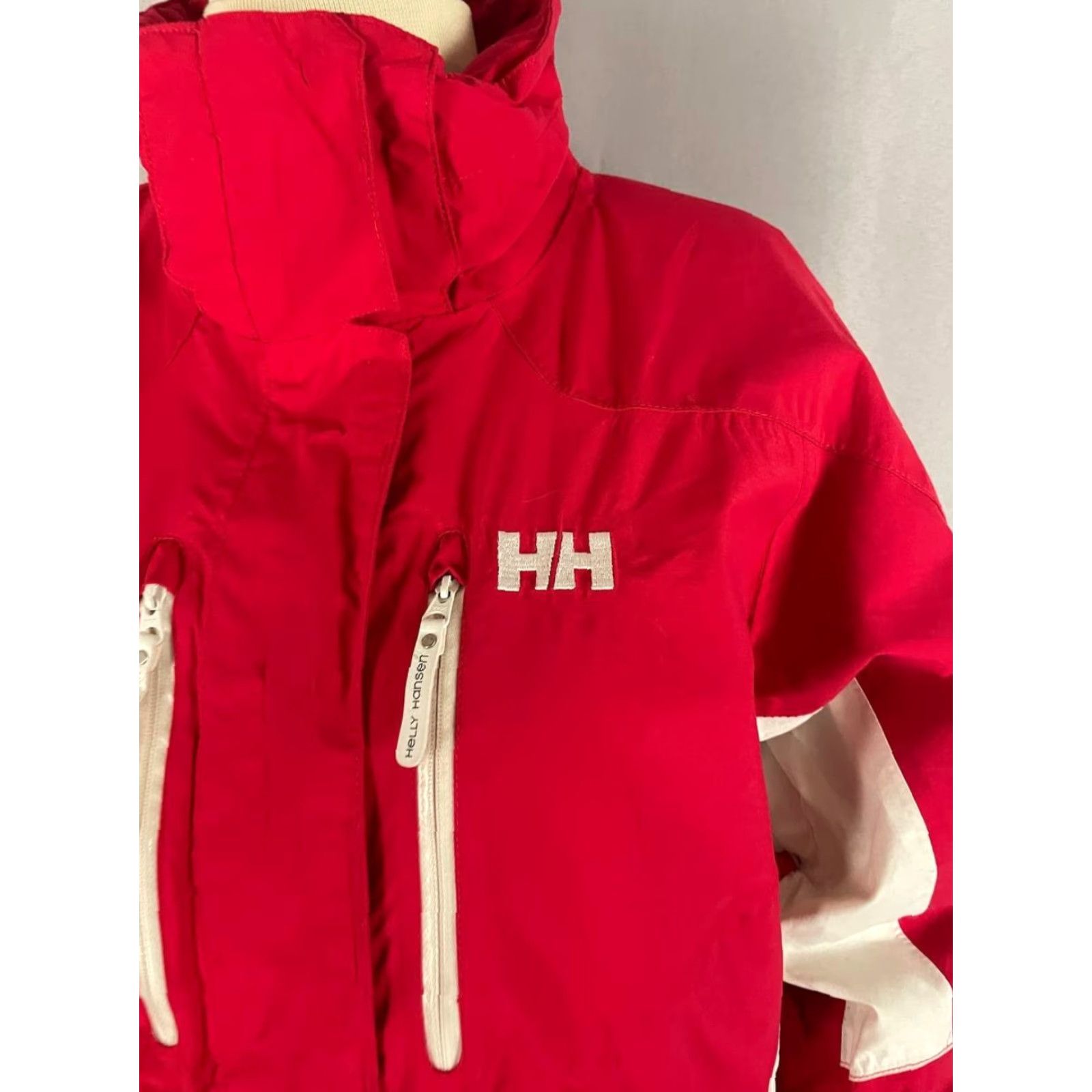 Helly Hansen Helly Hansen Womens Parka Jacket XL Red Long Sleeve Windbreaker Size XL / US 12-14 / IT 48-50 - 7 Thumbnail