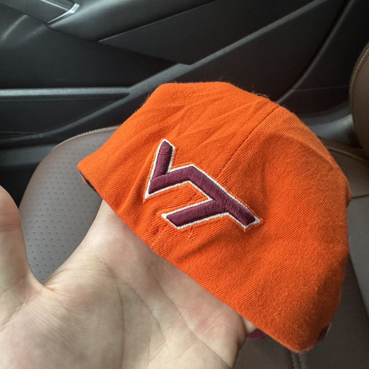 Nike × Vintage Vintage Nike Virginia Tech Hockies VICK 7 VT Cap Size ONE SIZE - 5 Thumbnail