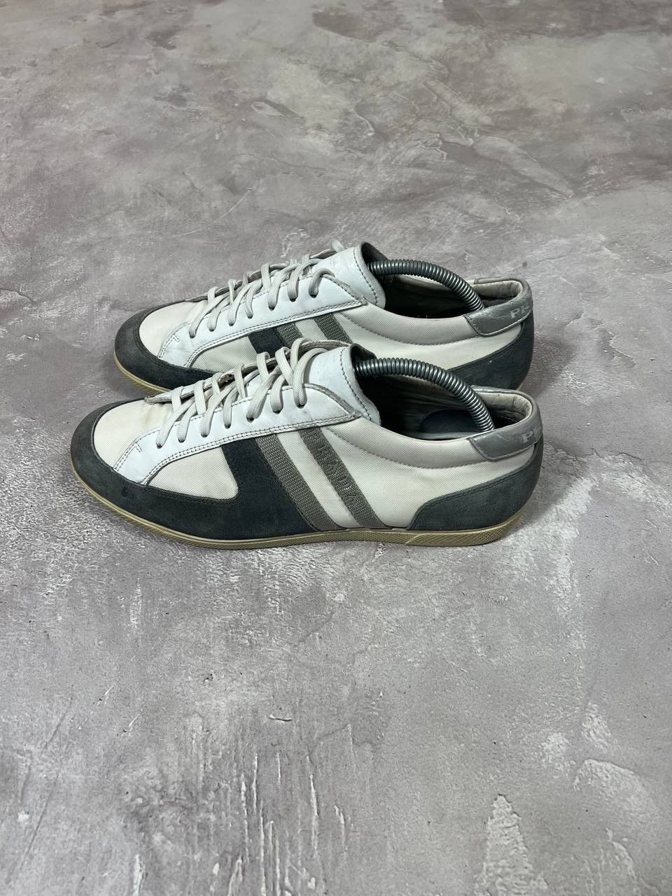 Prada Prada Leather Sneakers Size US 7.5 / EU 40-41 - 3 Thumbnail