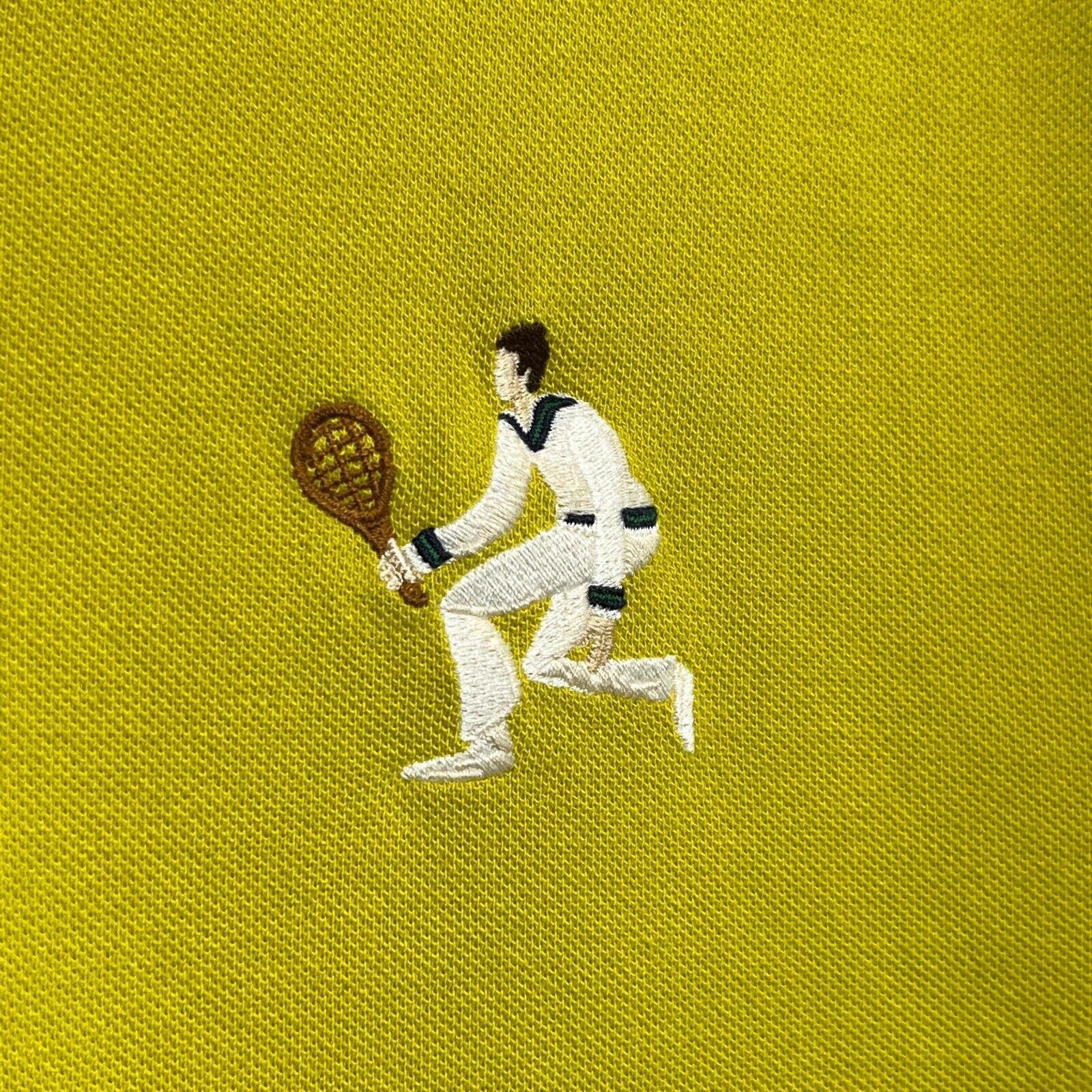 Polo Ralph Lauren Polo Ralph Lauren Wimbledon Collection Yellow Polo XL Tennis Size US XL / EU 56 / 4 - 4 Thumbnail