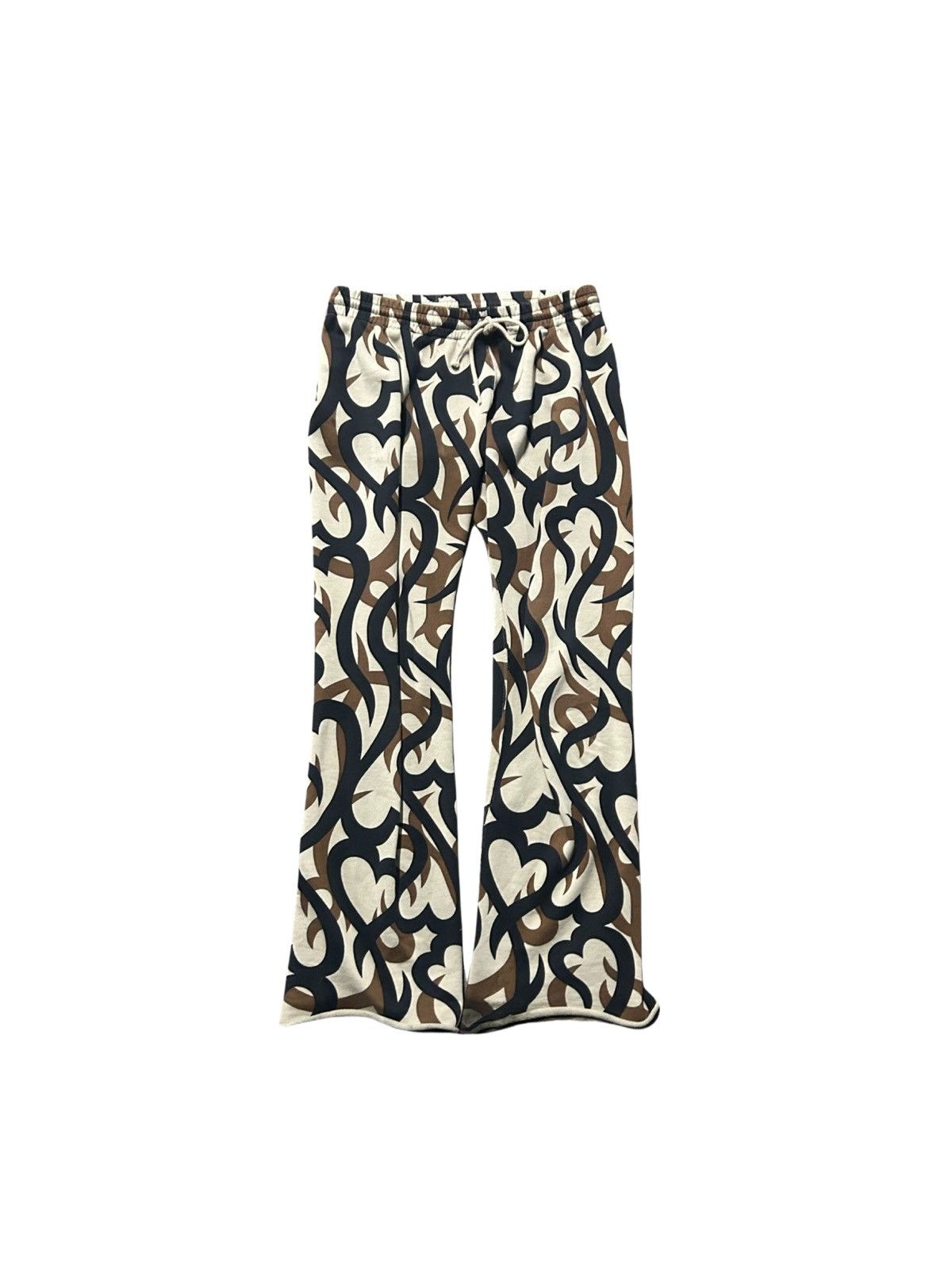 image of Number N Ine Sold Aw04 Number (N)Ine Tribal Sweatpants in Beige, Men's (Size 32)