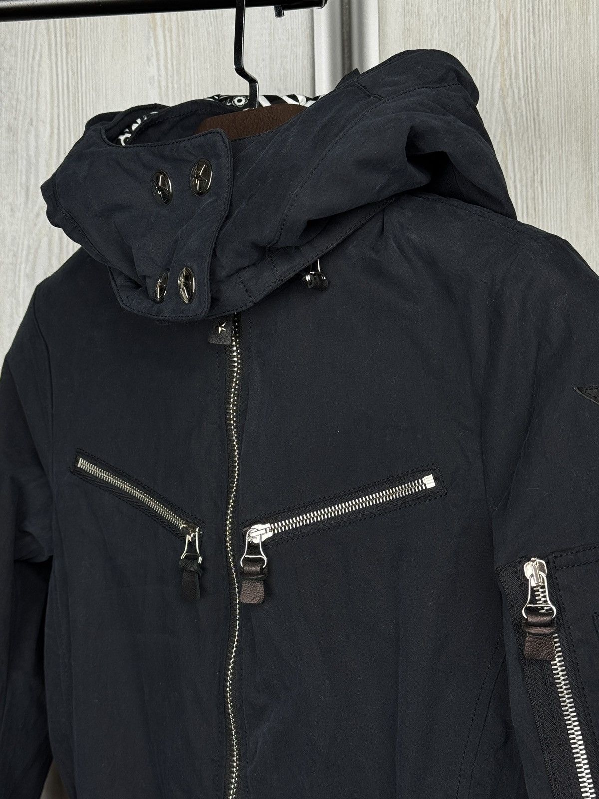 JET SET JET SET black belted cotton nylon ski womens jacket size 1 Size S / US 4 / IT 40 - 8 Thumbnail