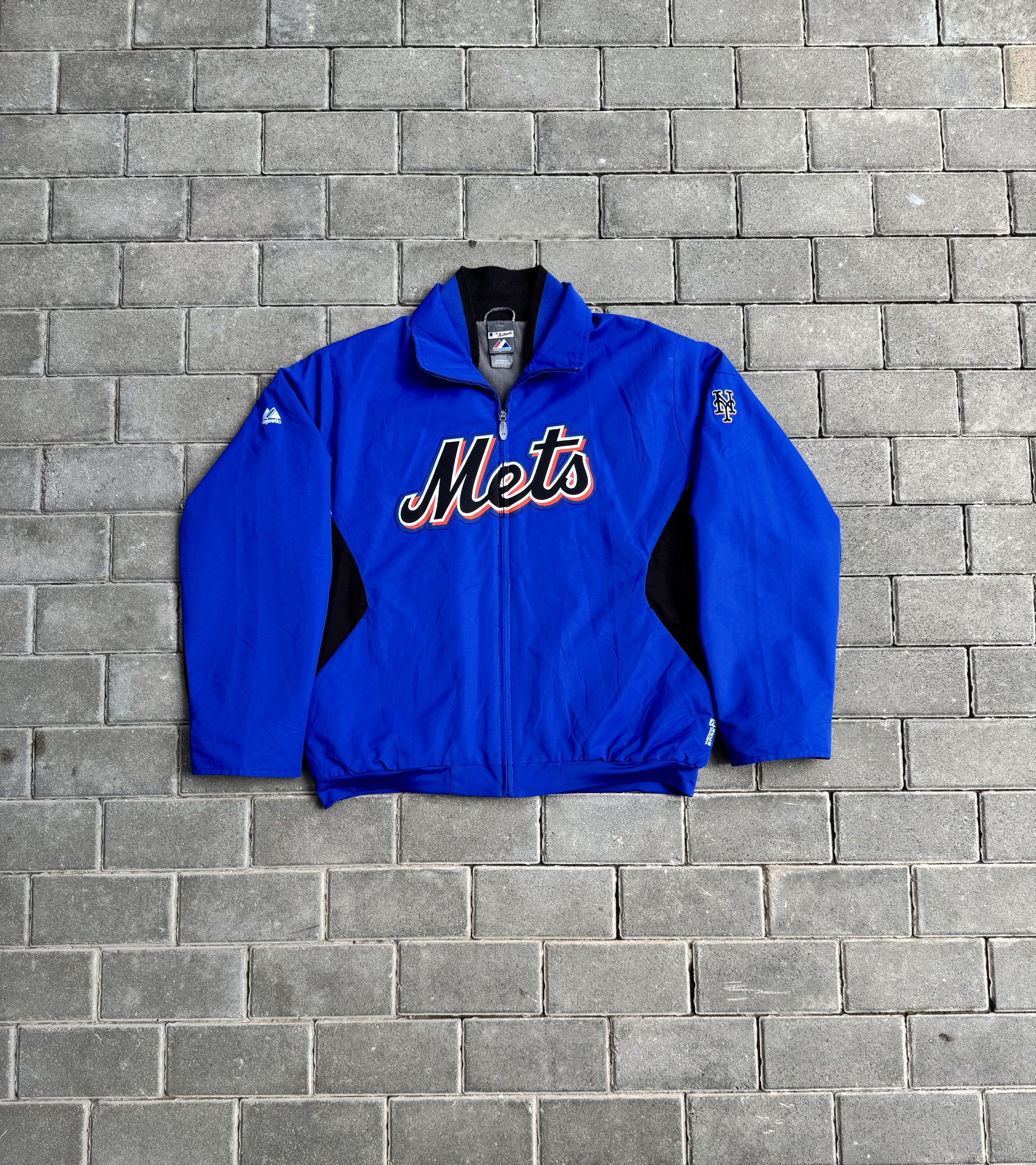 Majestic Mets Heavy Bullpen Jacket Majestic Therma Base NY Size US M / EU 48-50 / 2 - 1 Thumbnail