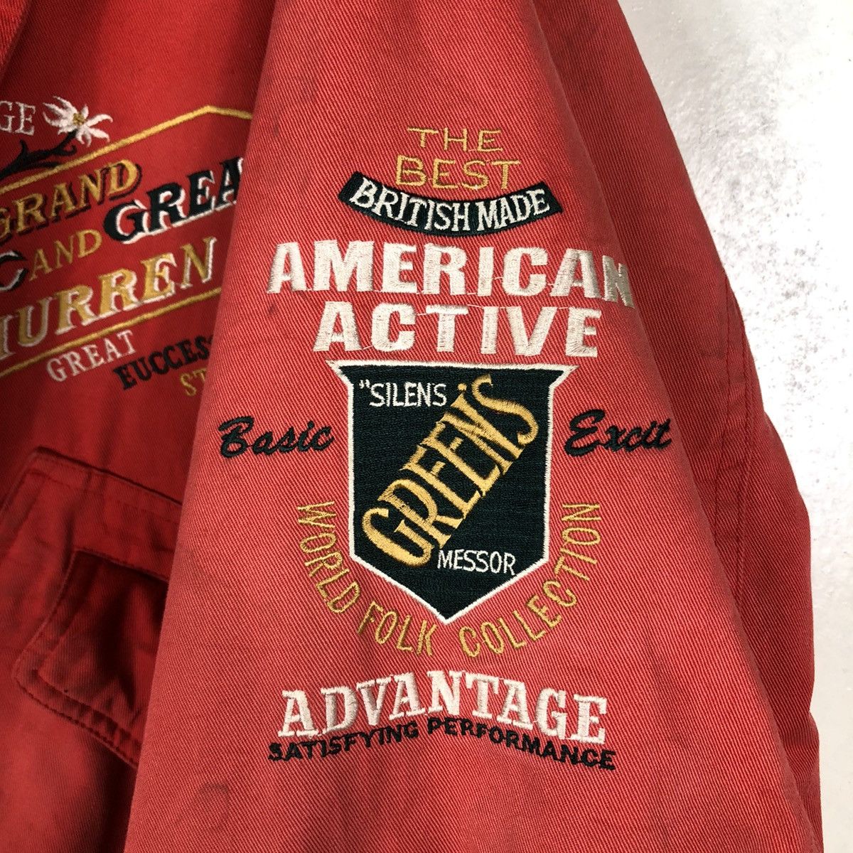 Japanese Brand Vintage Bomber Jacket Parachute Design Mikebirnies American Size US M / EU 48-50 / 2 - 21 Thumbnail