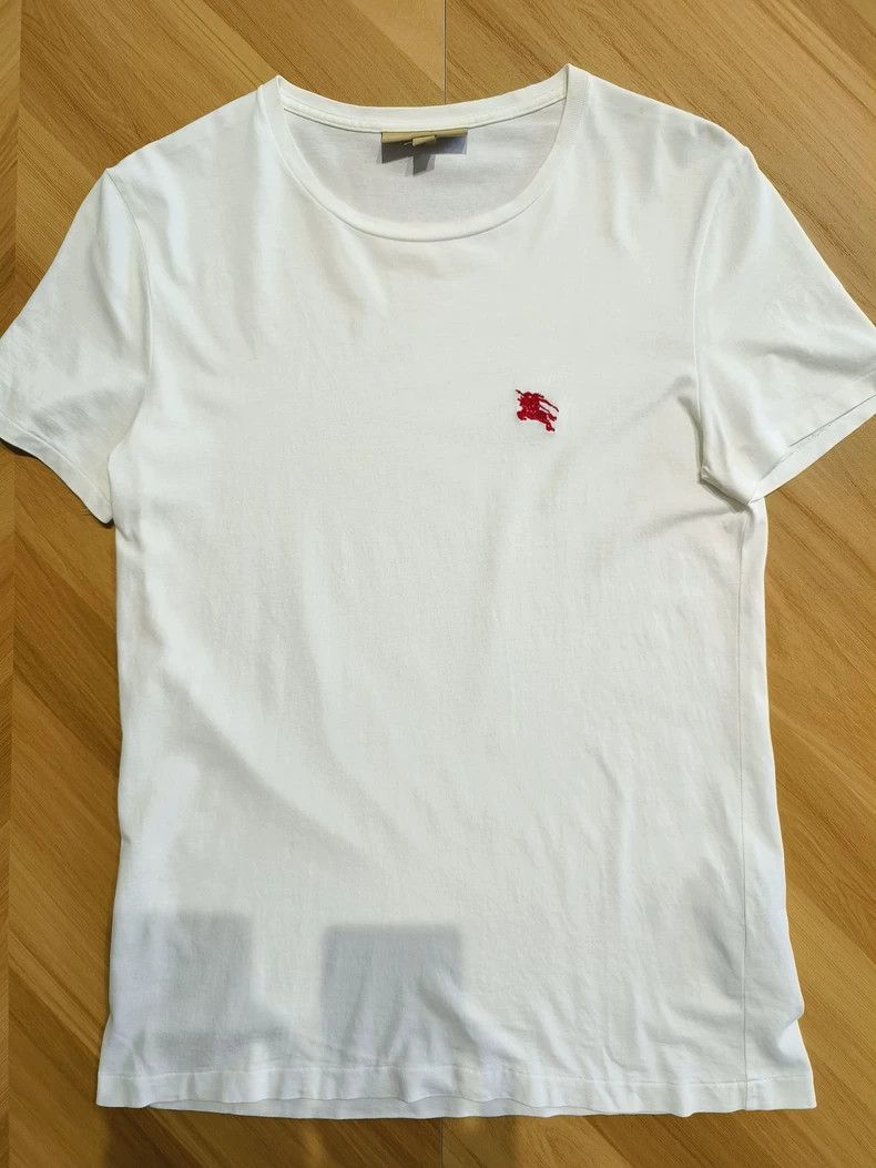 Burberry Burberry Embroidered War Horse Short Sleeve T-shirt-yf Size US S / EU 44-46 / 1 - 1 Thumbnail