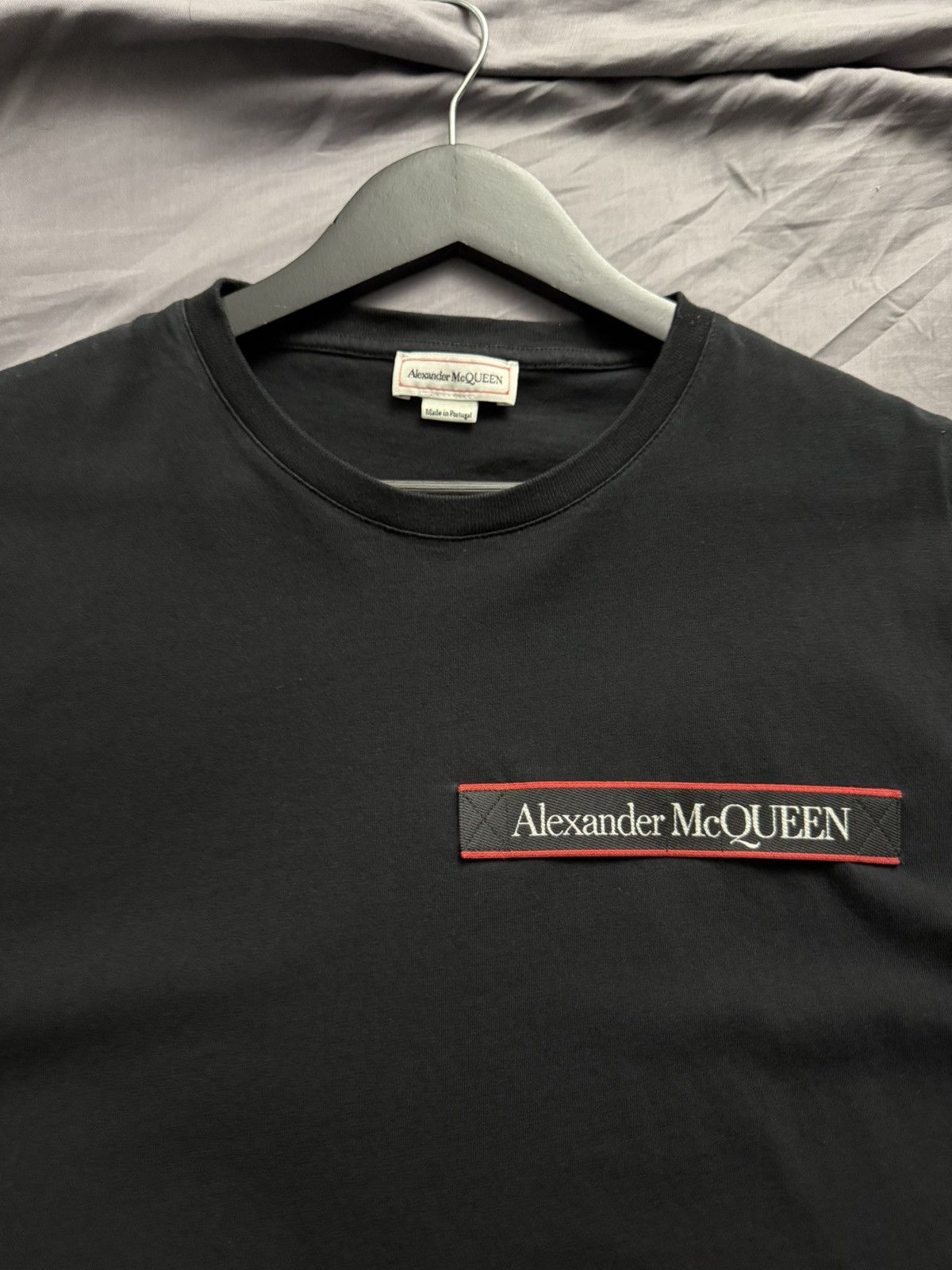 Alexander McQueen Alexander Mcqueen Logo Patch Tshirt Size US S / EU 44-46 / 1 - 2 Thumbnail