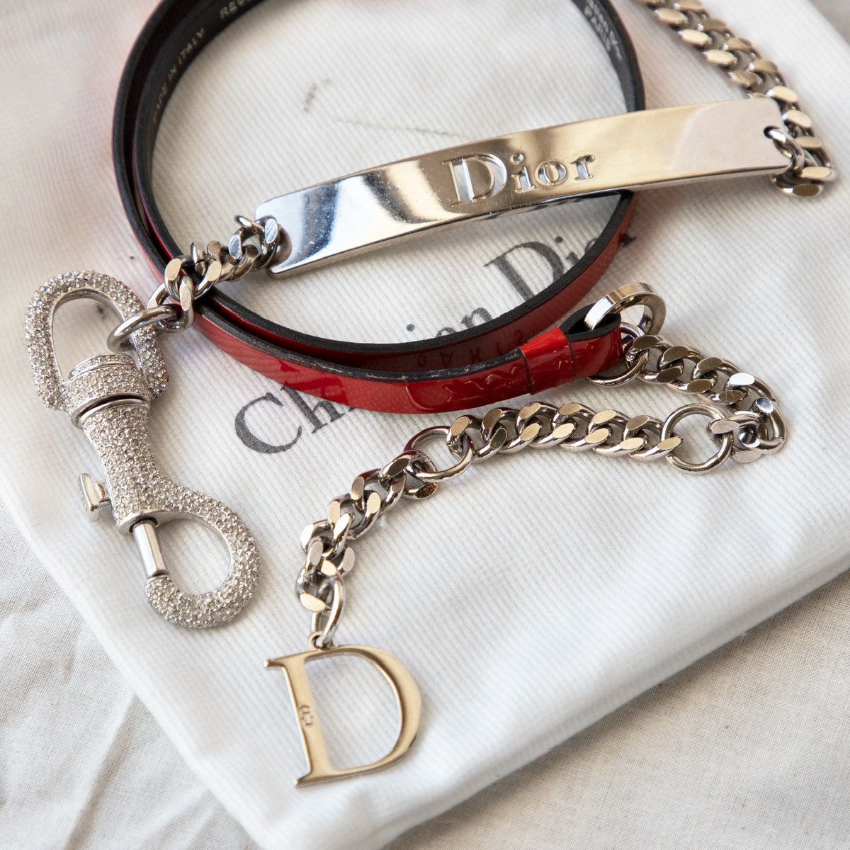 Dior Dior SS 2003 'Hardcore' Belt Size ONE SIZE - 1 Thumbnail