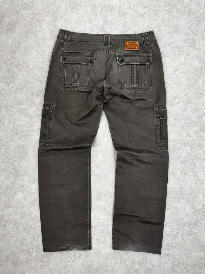 Dolce & Gabbana SS2008 Dolce & Gabbana Multi Pockets Olive Cargo Pants Size US 34 / EU 50 - 5 Thumbnail