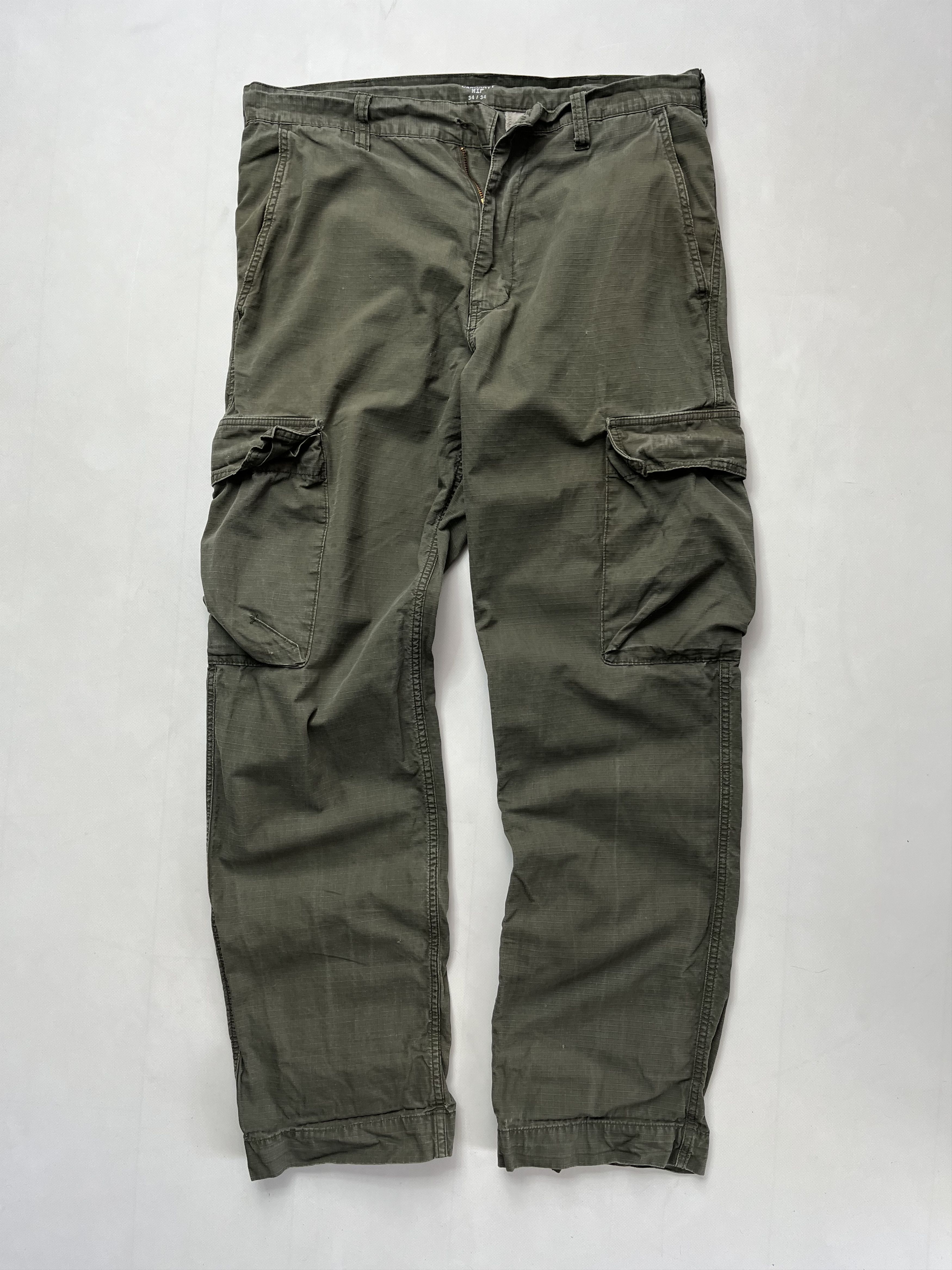 Carhartt × Vintage Vintage Carhartt regular learn cargo pant Size US 34 / EU 50 - 9 Thumbnail