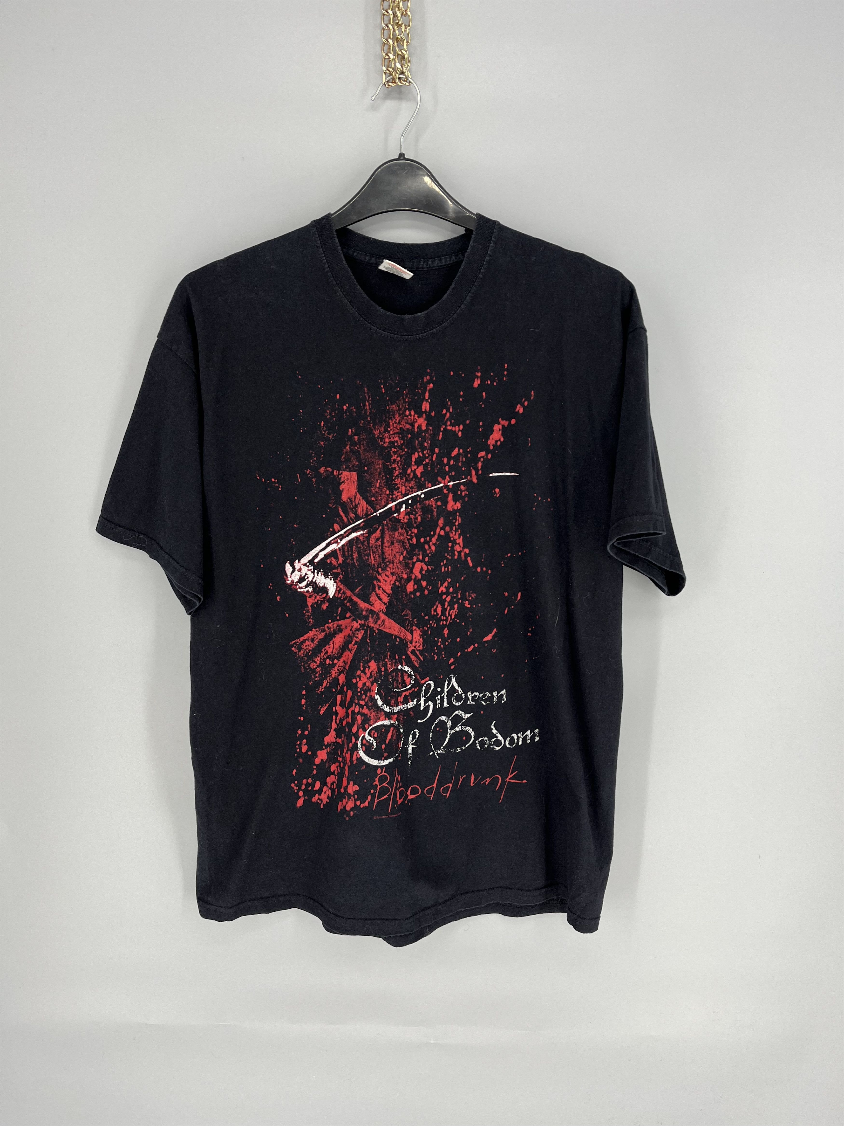 Band Tees Vintage Y2K Children Of Bodom Horror Dead Rock Streetwear Size US XL / EU 56 / 4 - 1 Thumbnail