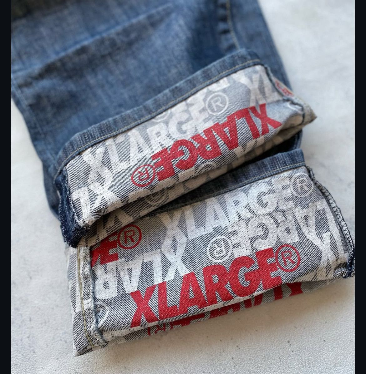 Xlarge 2000s Xlarge Poem Selvedge Denim Jeans Pants y2k Size US 33 - 5 Thumbnail