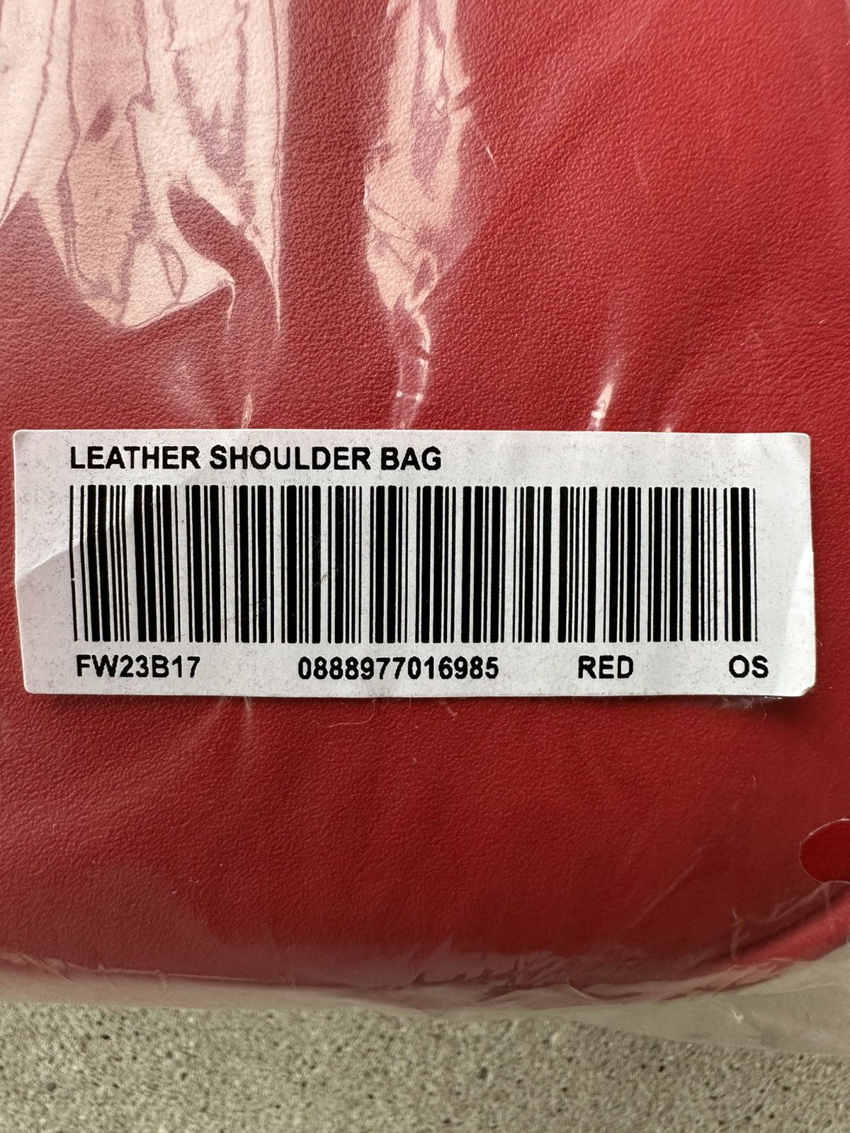 Supreme LEATHER SHOULDER BAG Size ONE SIZE - 4 Thumbnail