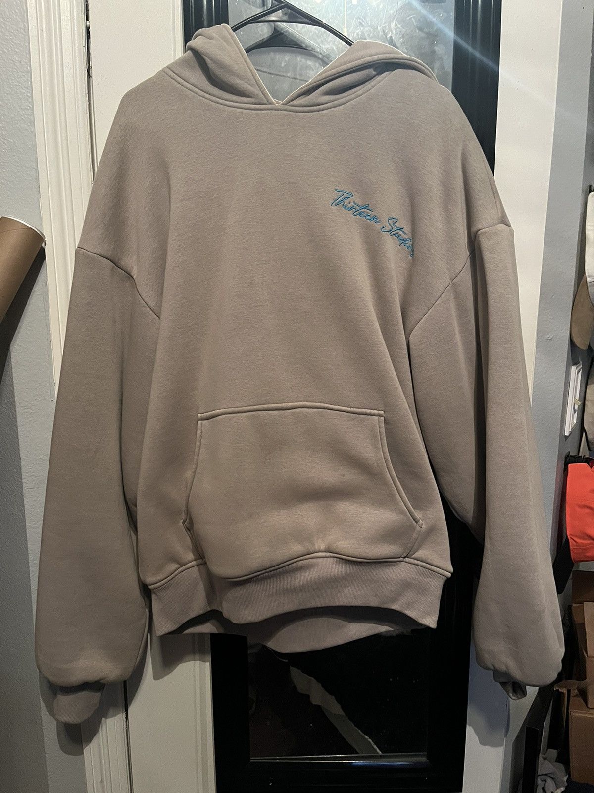 Thirteen Studios Thirteen Studios double layer reversible “Cool Grey” hoodie Size US XL / EU 56 / 4 - 1 Thumbnail
