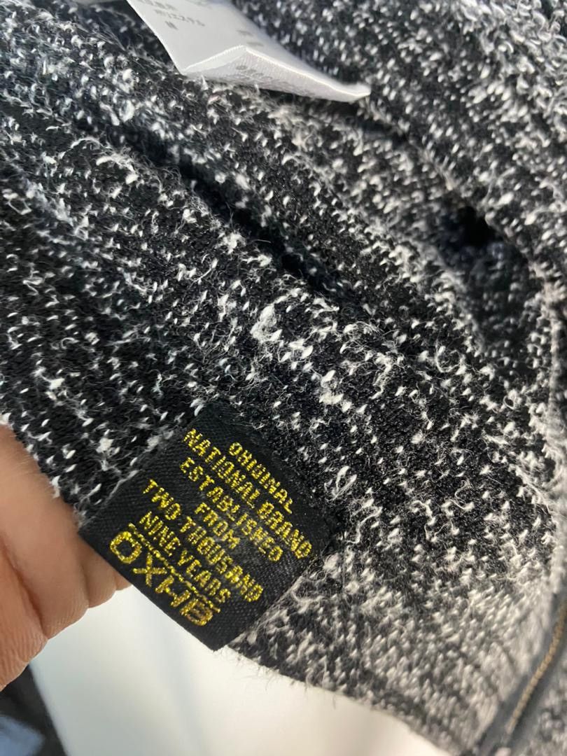 Japanese Brand Unisex🔥Oxhb knit zipper hoodie Size US M / EU 48-50 / 2 - 11 Thumbnail
