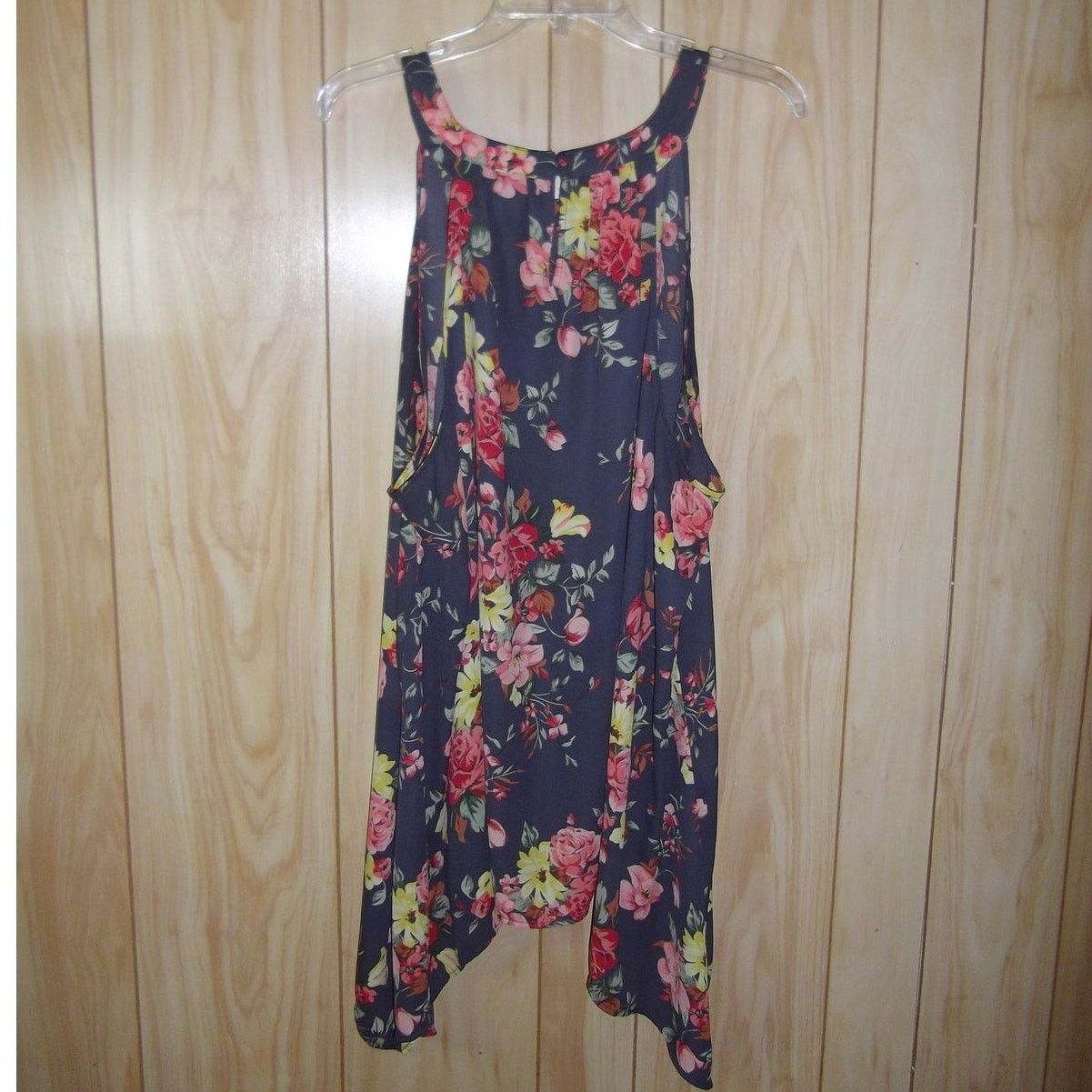 Other Torrid Floral Scoop Neck Cold Shoulder Long Sleeve Blouse 4X Size 4XL / US 24-26 - 2 Thumbnail