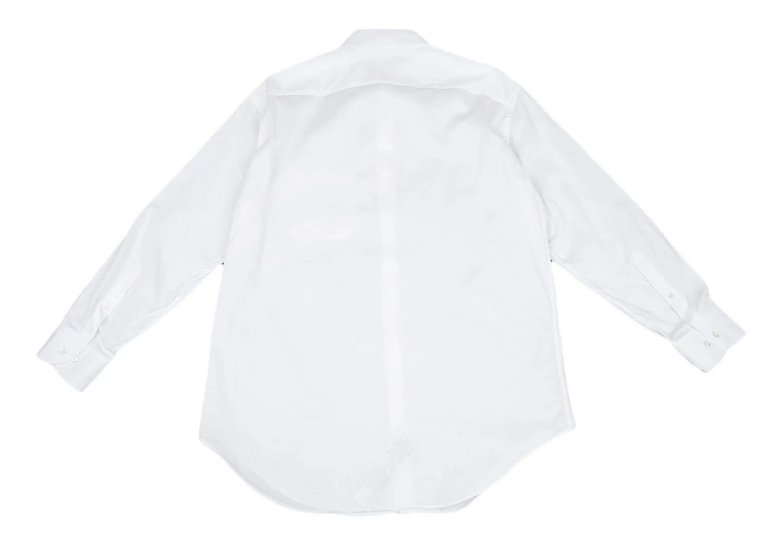Emporio Armani Cotton Dobby Button-Down Shirt in White, Size 42 Size US XS / EU 42 / 0 - 12 Thumbnail