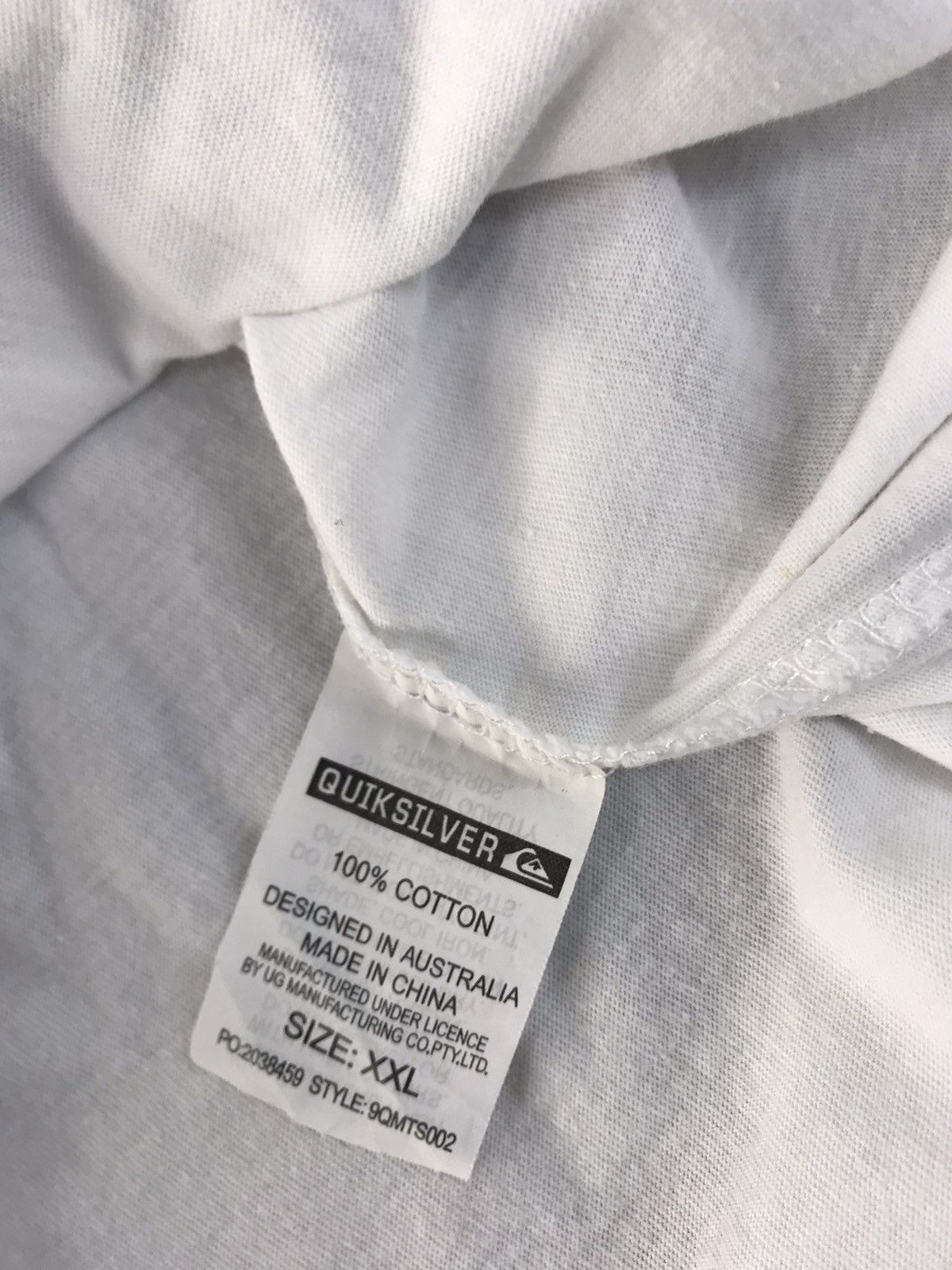 Quicksilver Quicksilver Surfwear Box Nude Girl Graphic Screen Tee Size US L / EU 52-54 / 3 - 7 Thumbnail