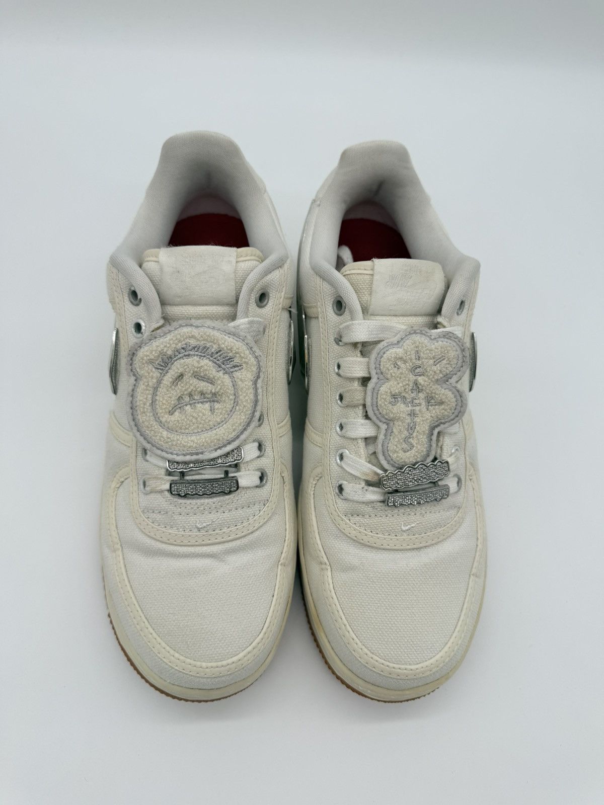 Nike × Travis Scott Nike Air Force 1 Travis Scott AF1000 White EU 42 Size US 8.5 / EU 41-42 - 3 Thumbnail