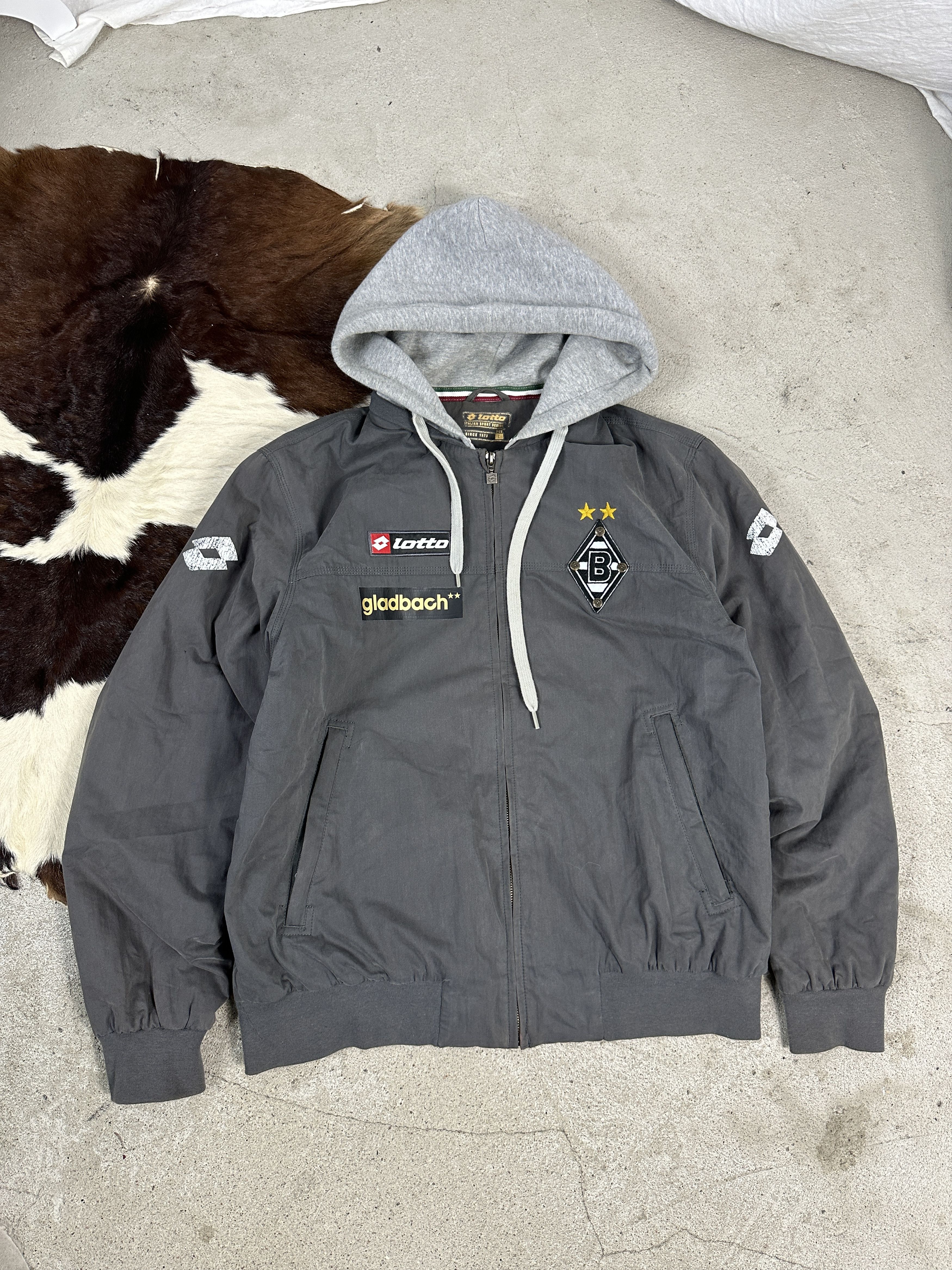 Vintage Vintage Streetwear Borussia Monchengladbach Hoodie Jacket Size US L / EU 52-54 / 3 - 1 Thumbnail