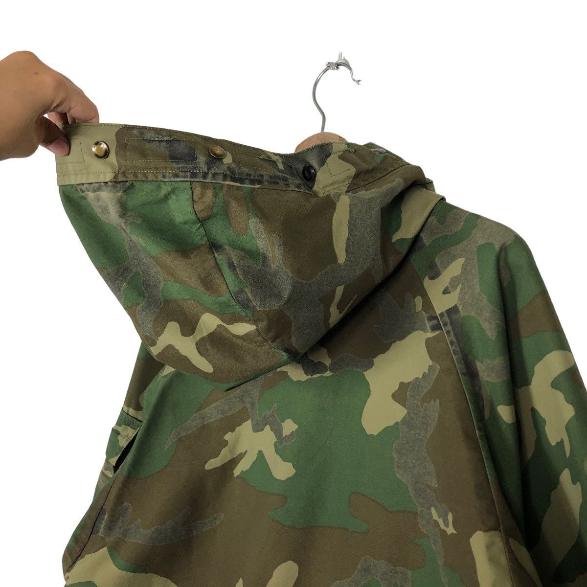 Vintage 🔥Hunting Survival Jacket Camo Cargo Multi Pocket Army Size US M / EU 48-50 / 2 - 9 Thumbnail