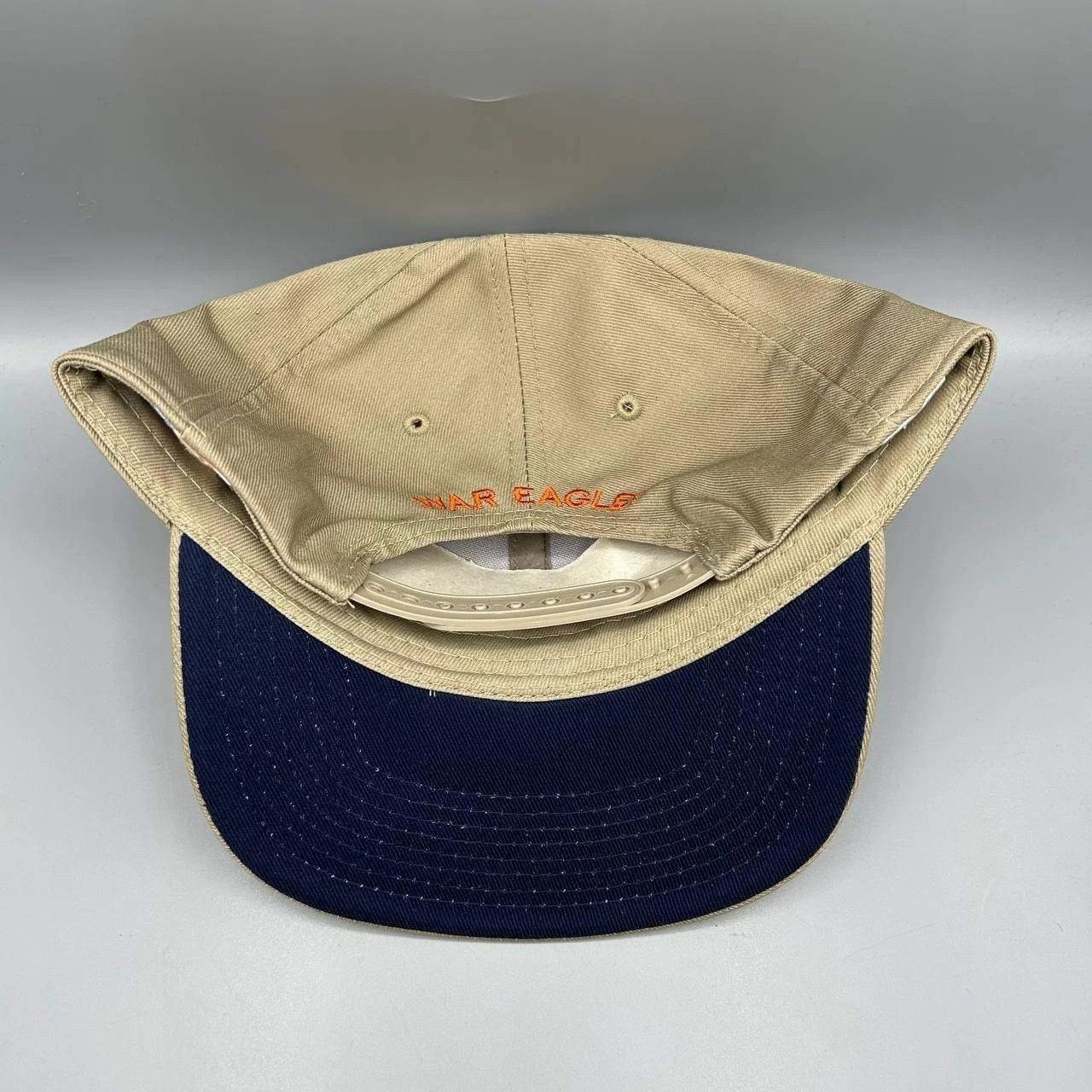 NCAA Vintage Auburn Tigers Hat Embroidered NCAA Snap Back Cotton Size ONE SIZE - 6 Thumbnail