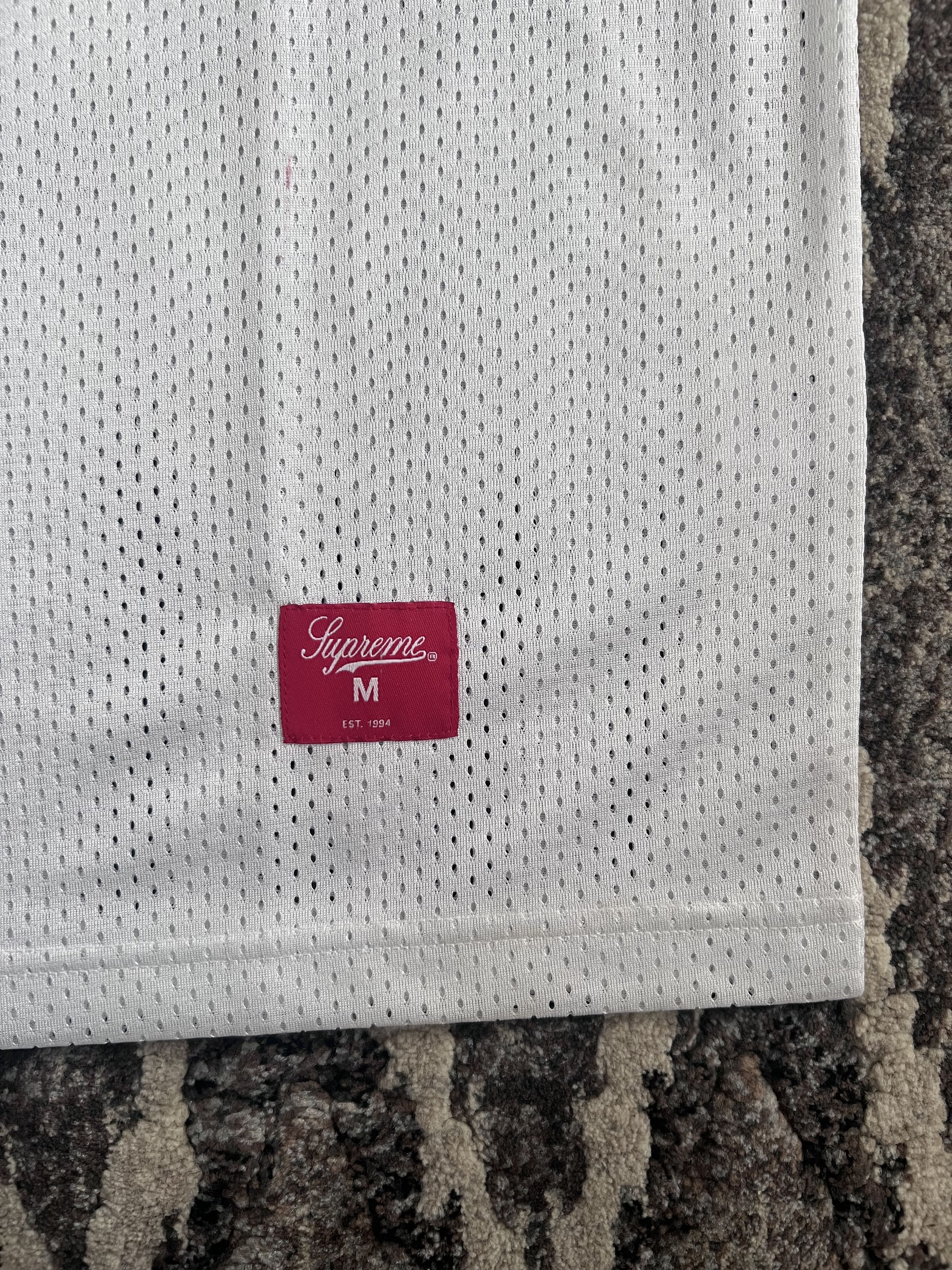 Supreme × Vintage Supreme Mesh Crewneck from S/S13 in White Size US M / EU 48-50 / 2 - 5 Thumbnail